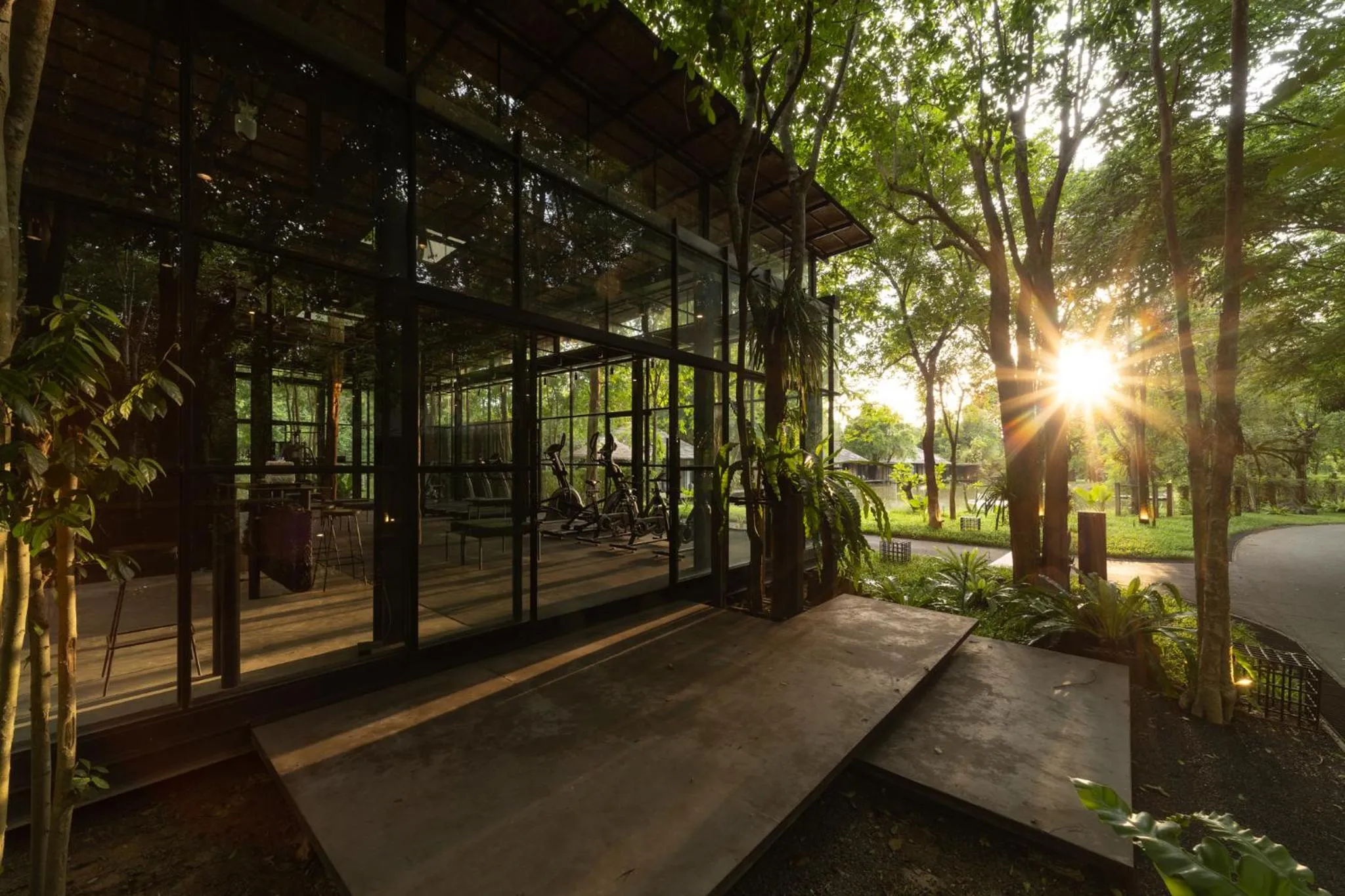 Fitness centre/facilities in Sanctuary Kanchanaburi