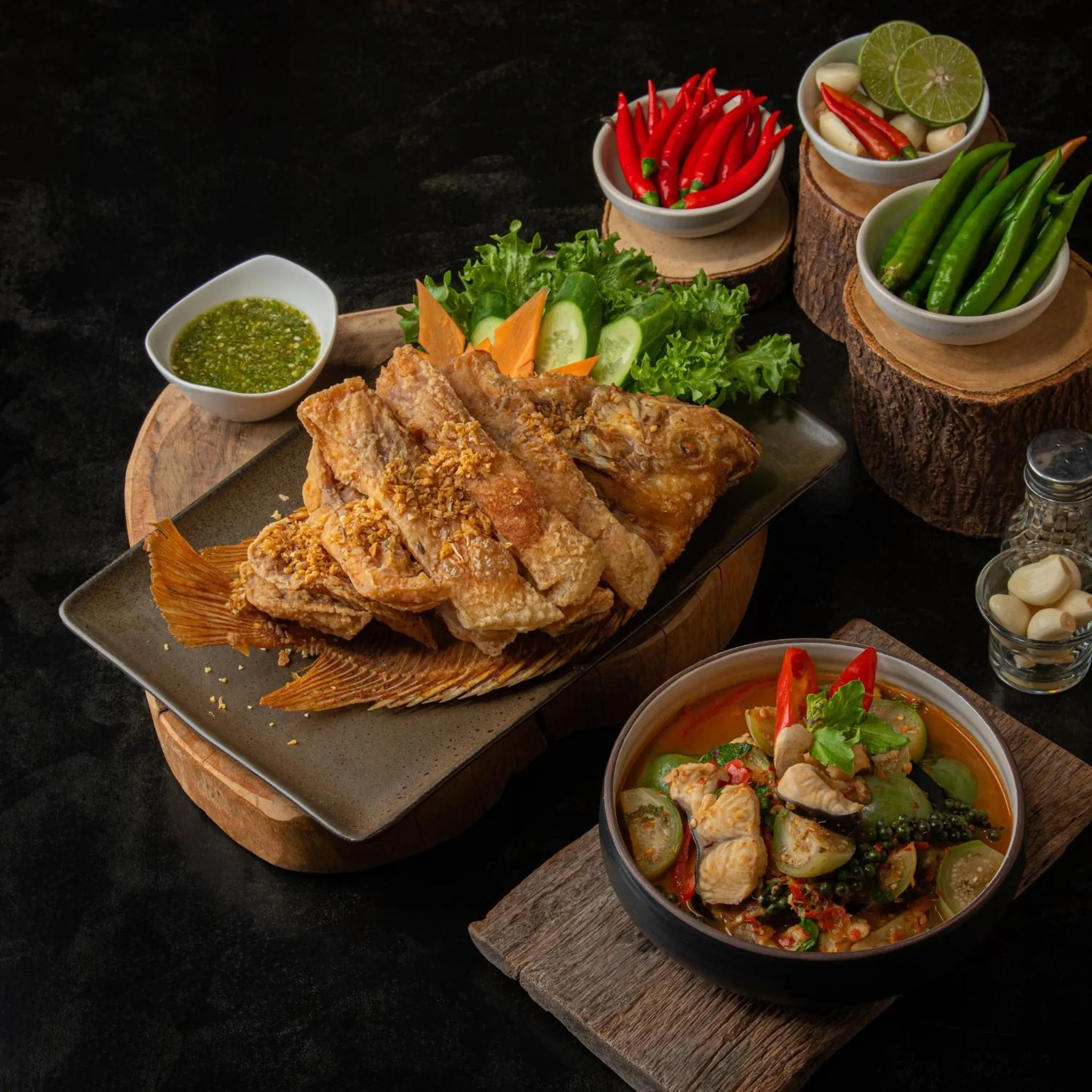 Food in Sanctuary Kanchanaburi