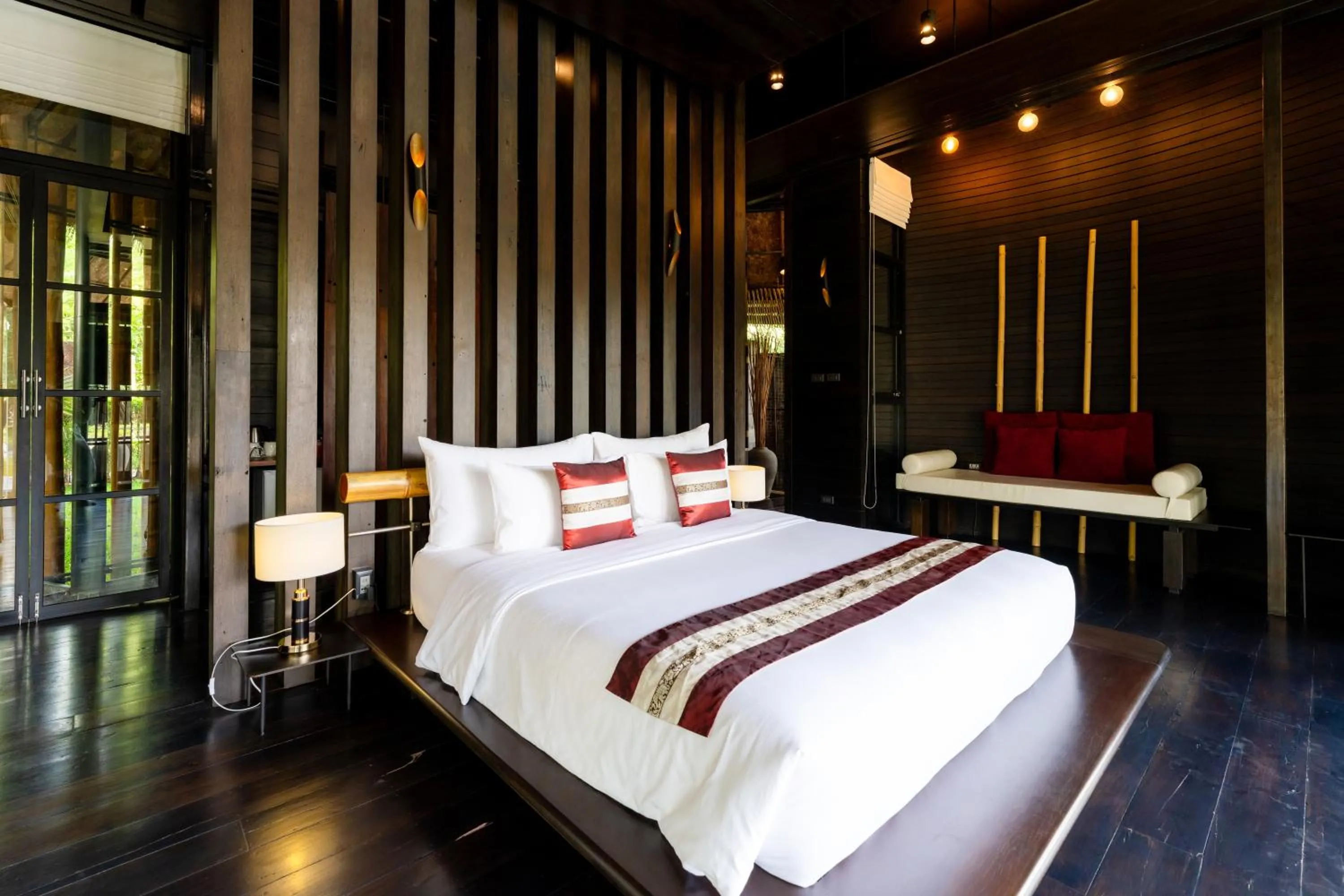 Bedroom, Bed in Sanctuary Kanchanaburi