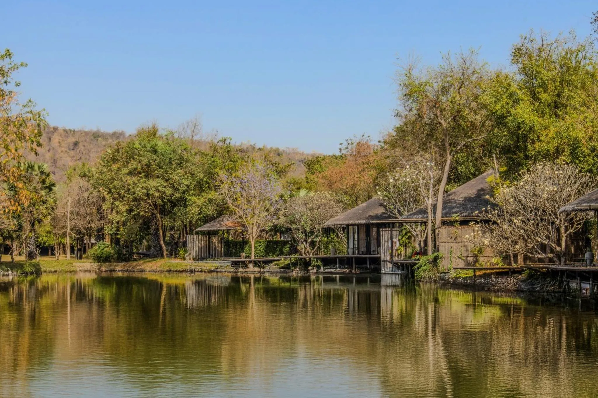 Lake view in Sanctuary Kanchanaburi