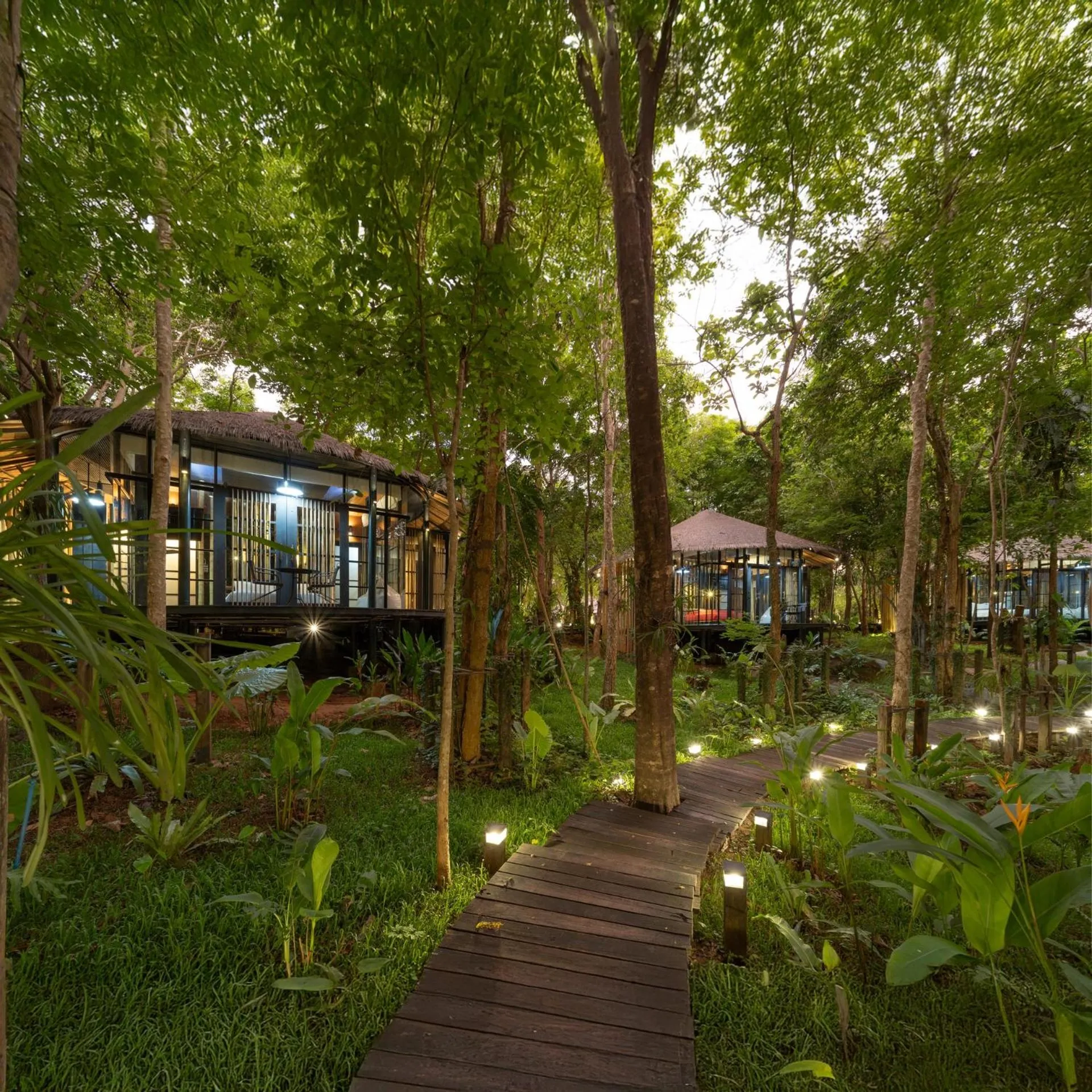 Facade/entrance in Sanctuary Kanchanaburi