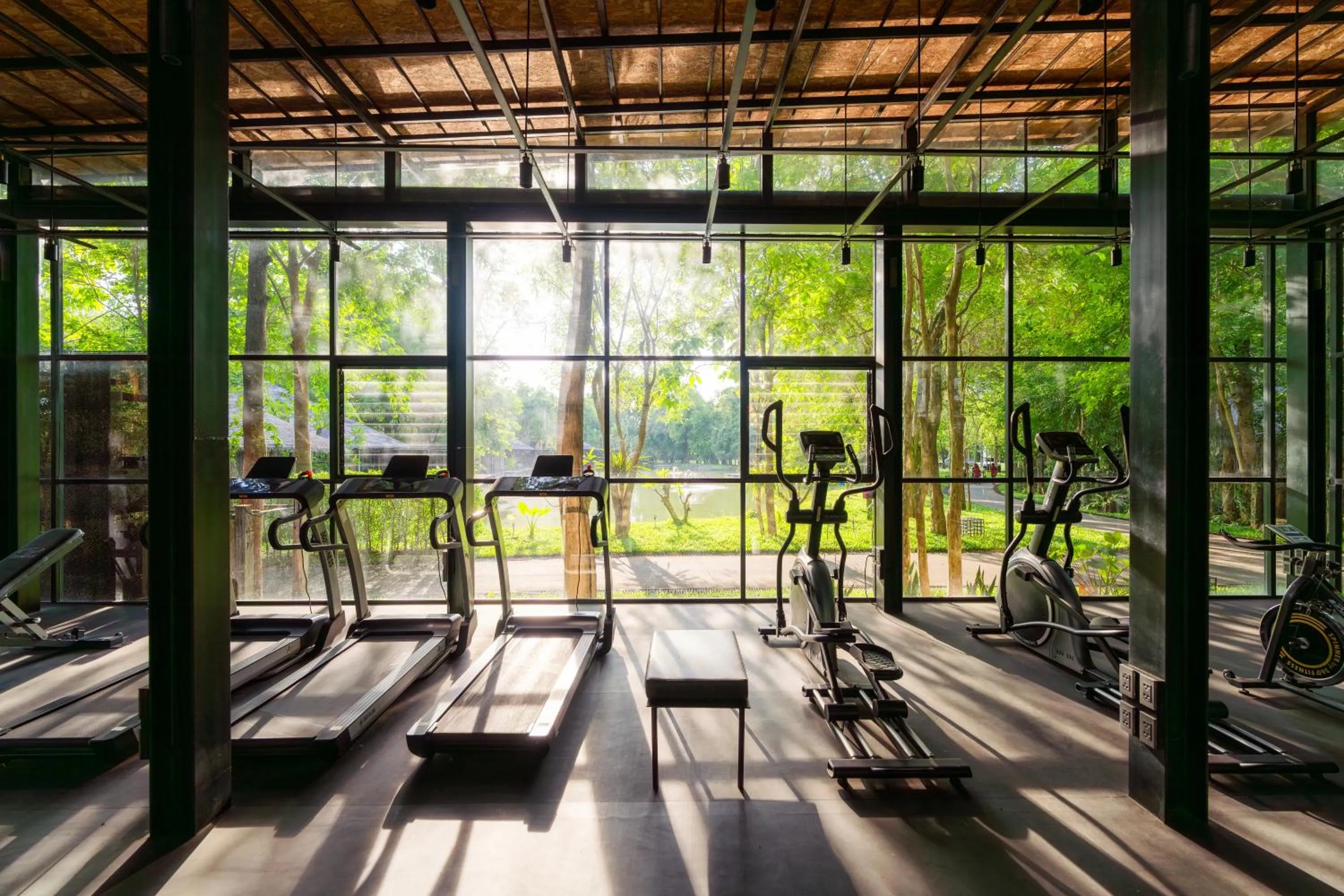 Fitness centre/facilities in Sanctuary Kanchanaburi