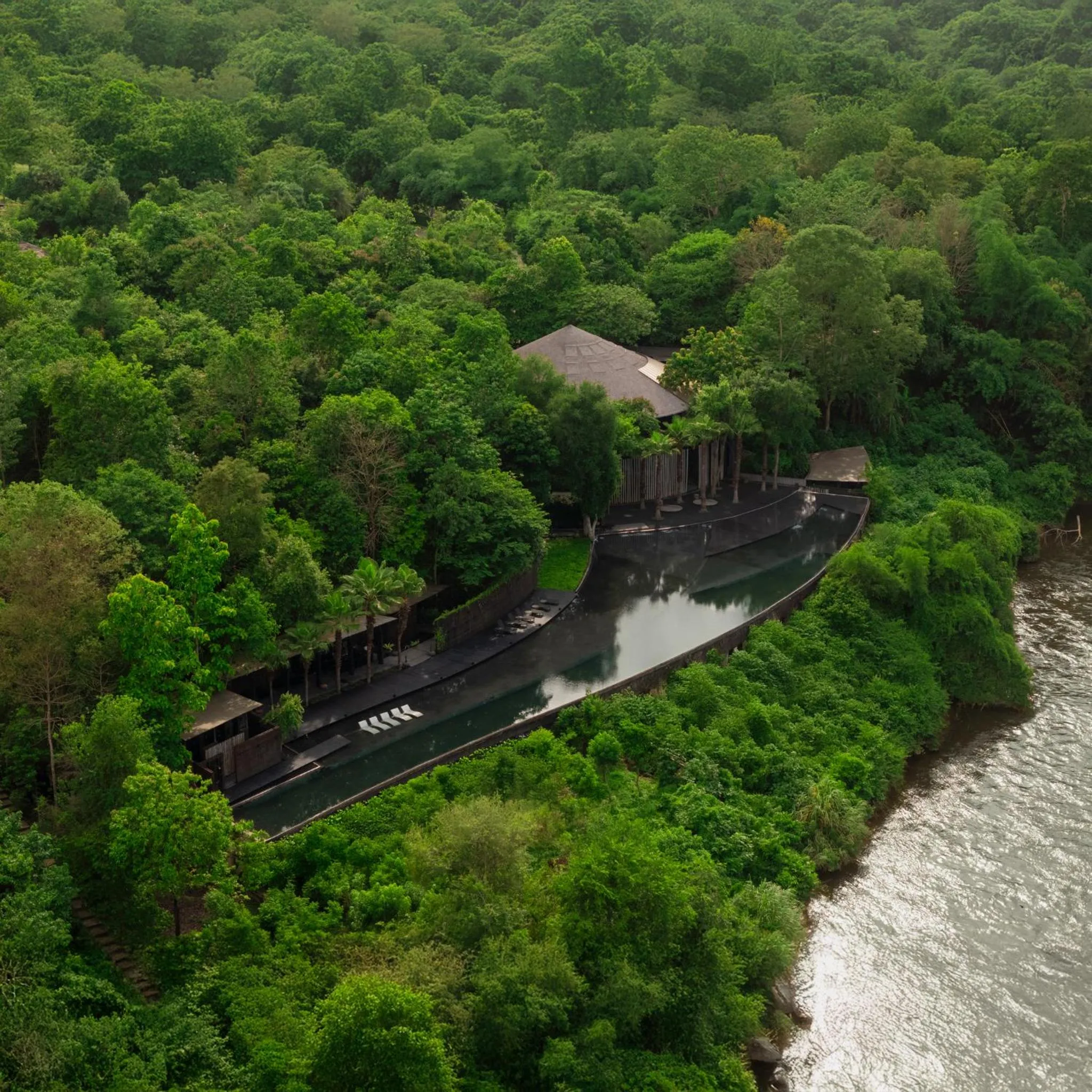 Bird's eye view in Sanctuary Kanchanaburi