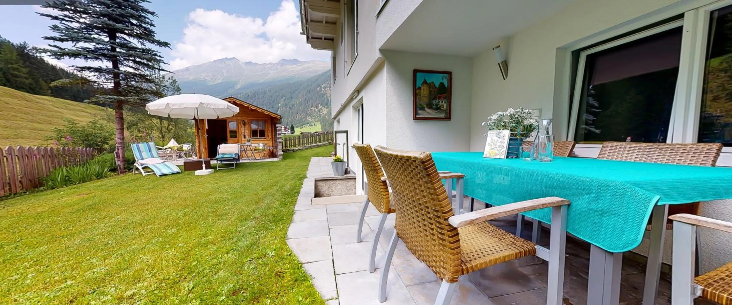 Seating area in AlpinDesign Kaunertal