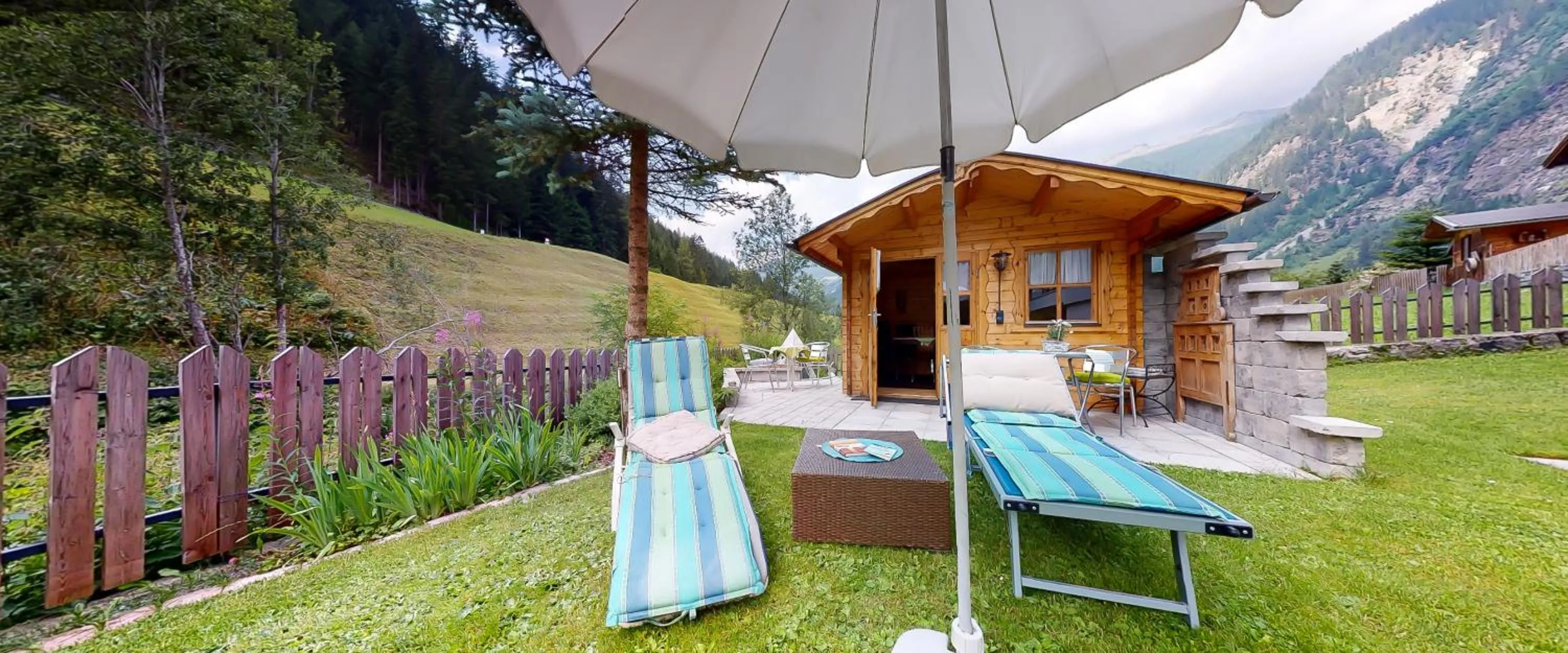 sunbed in AlpinDesign Kaunertal