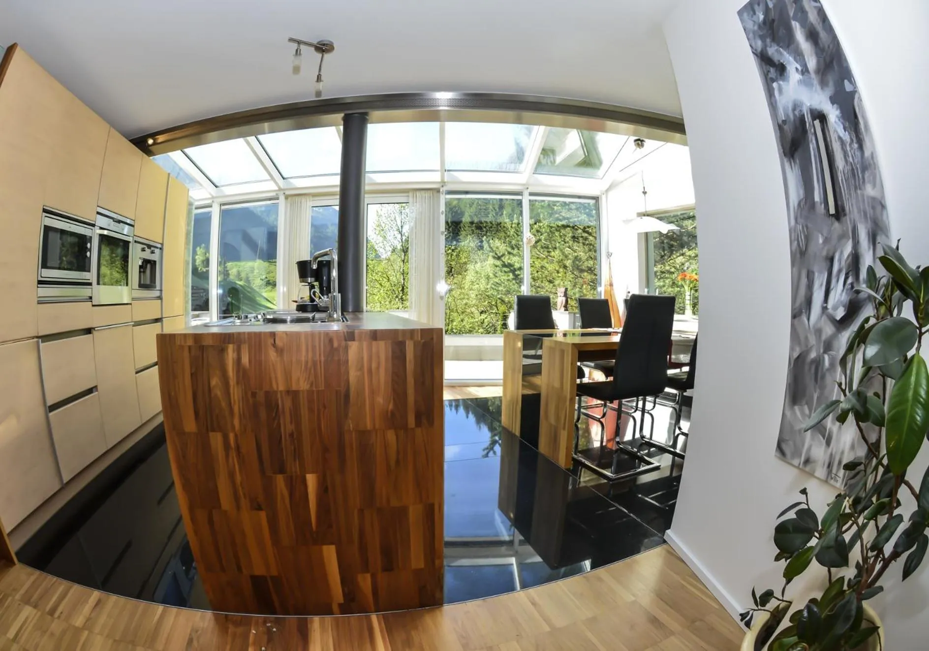 Kitchen or kitchenette in AlpinDesign Kaunertal
