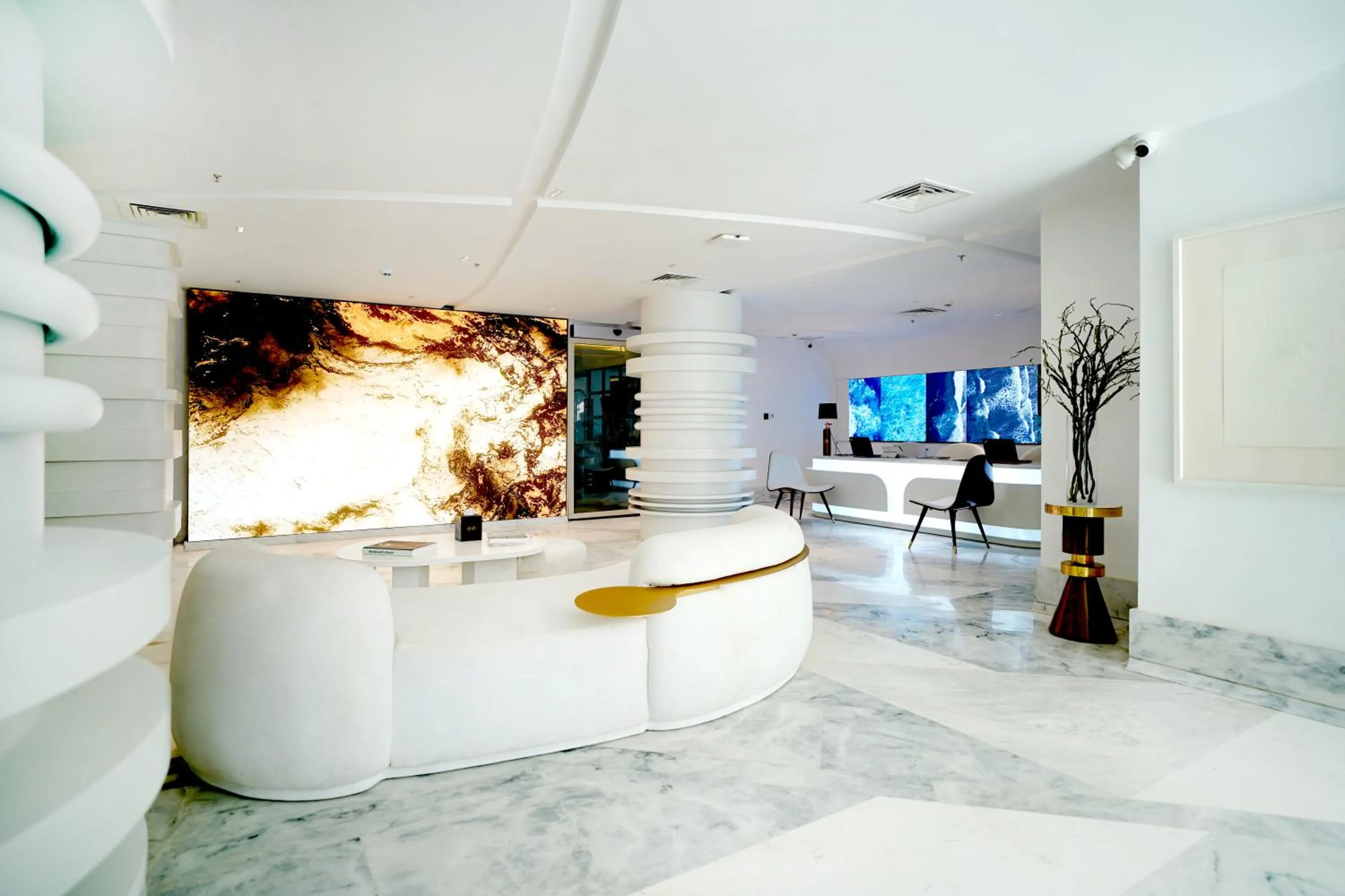 Lobby or reception in Ambiance Boutique Art Hotel Islamabad