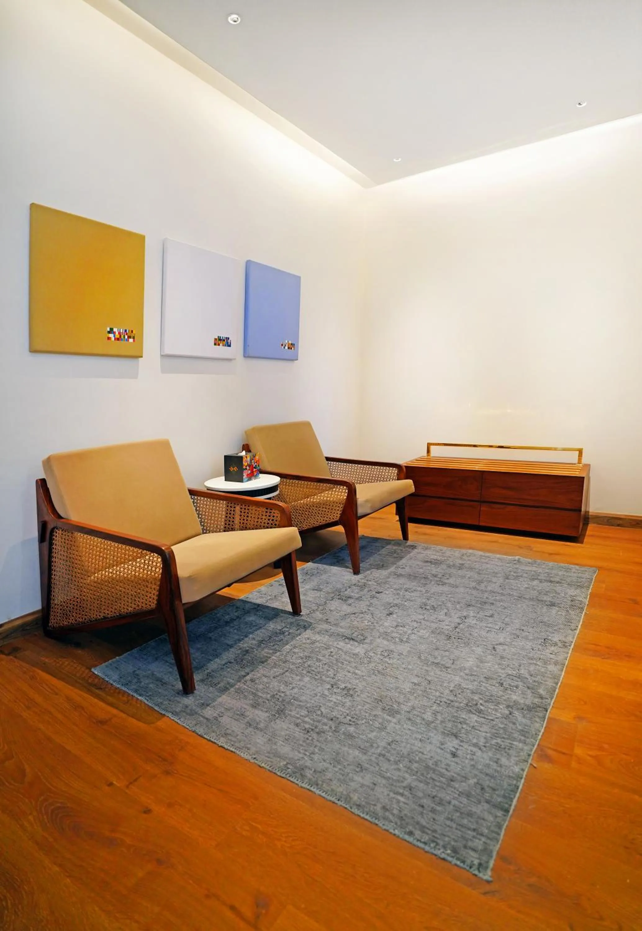 Seating area in Ambiance Boutique Art Hotel Islamabad