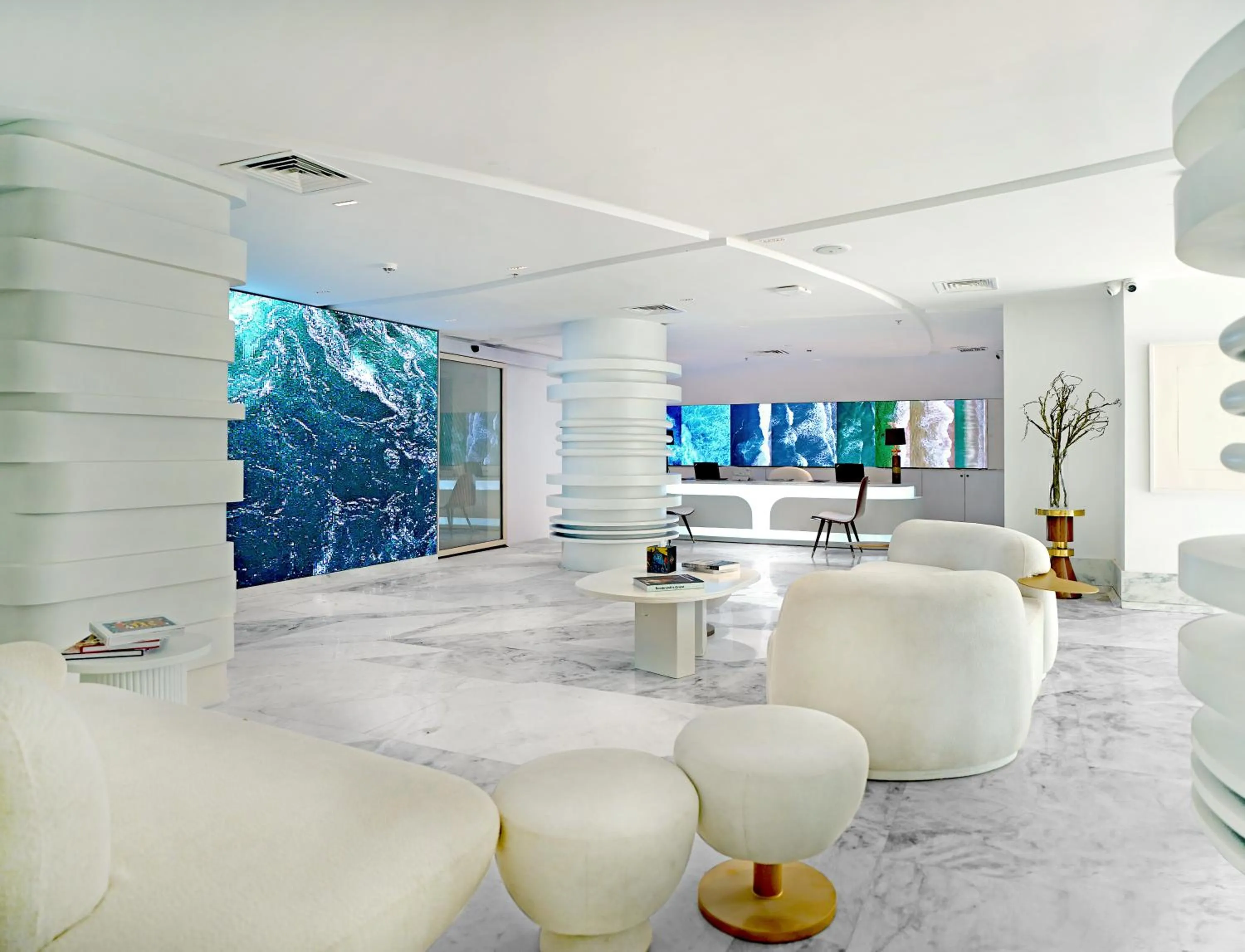 Lobby or reception in Ambiance Boutique Art Hotel Islamabad