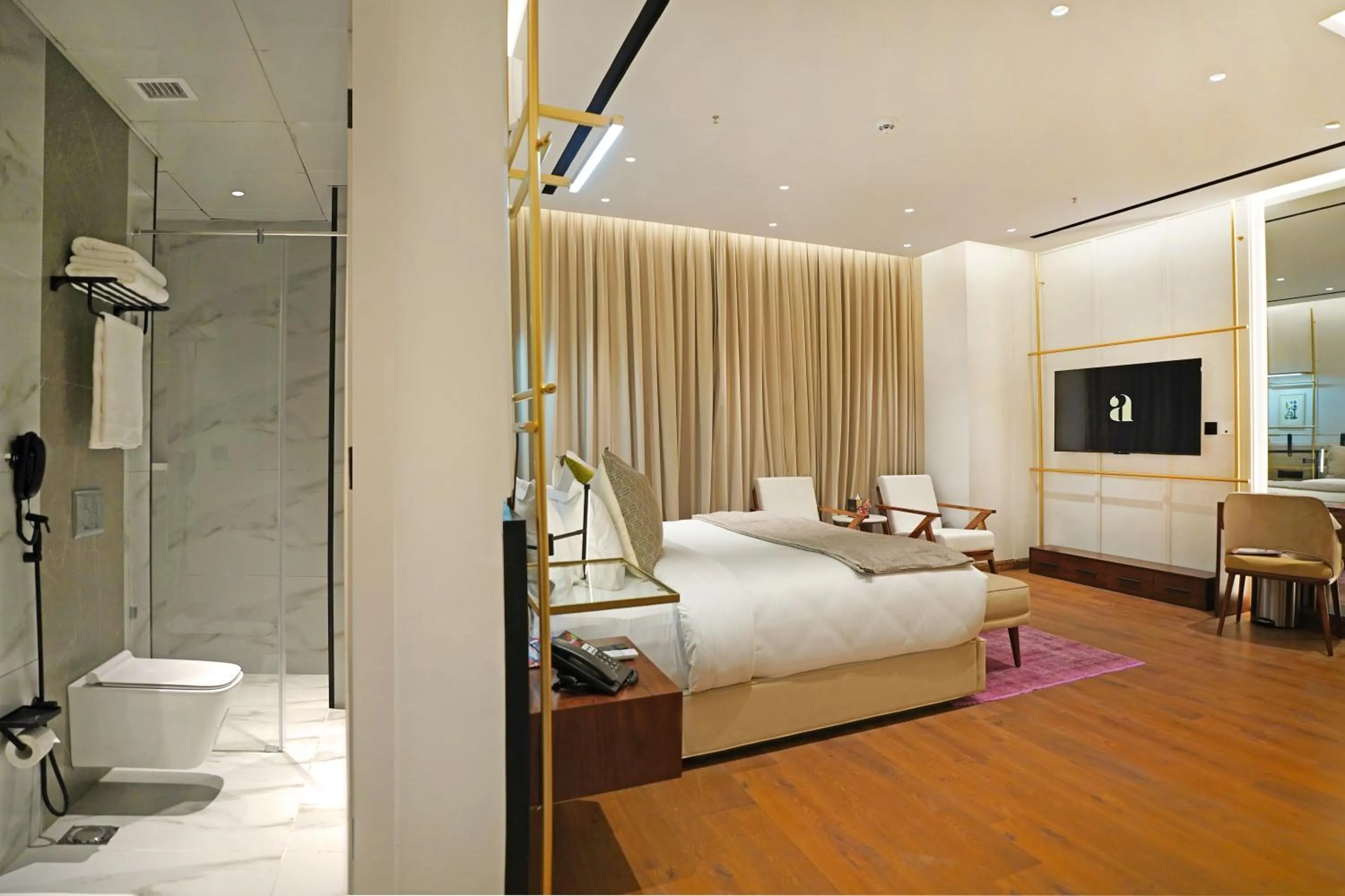 Photo of the whole room, Bed in Ambiance Boutique Art Hotel Islamabad