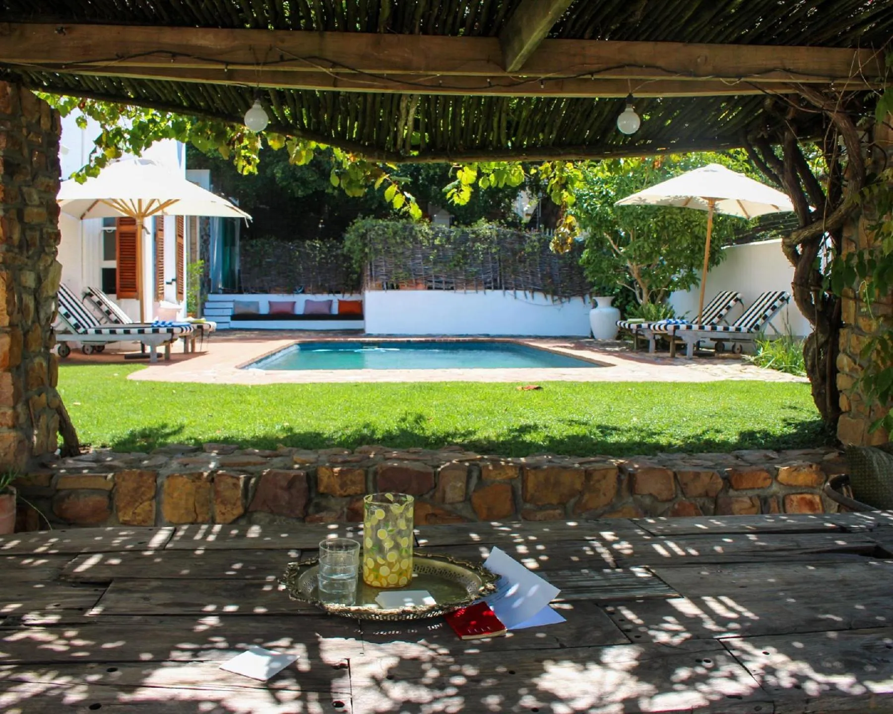 Swimming pool in InAweStays Holiday Homes