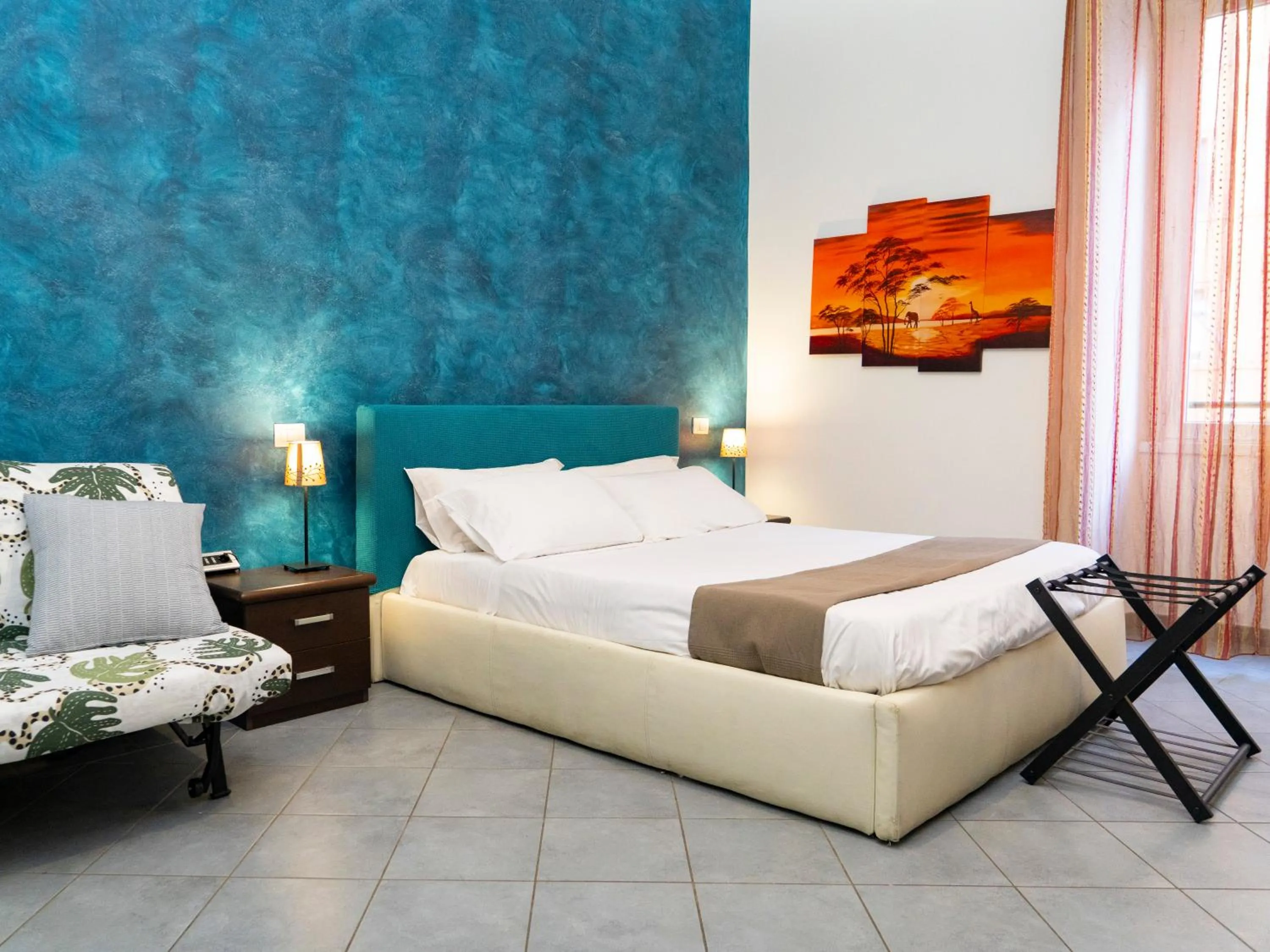 Bed in Salotto Piramide