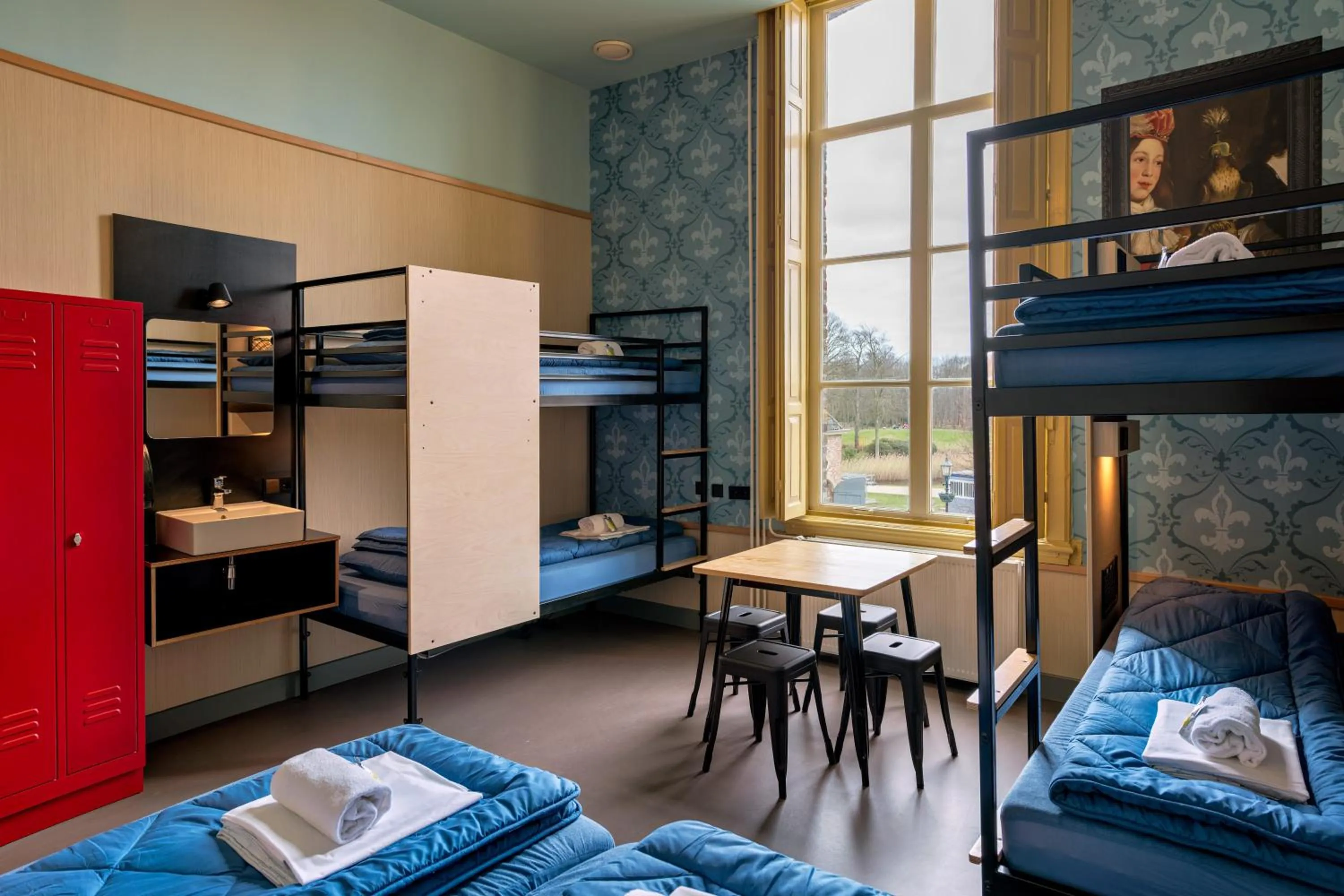 Bedroom, Bed in Stayokay Hostel Domburg