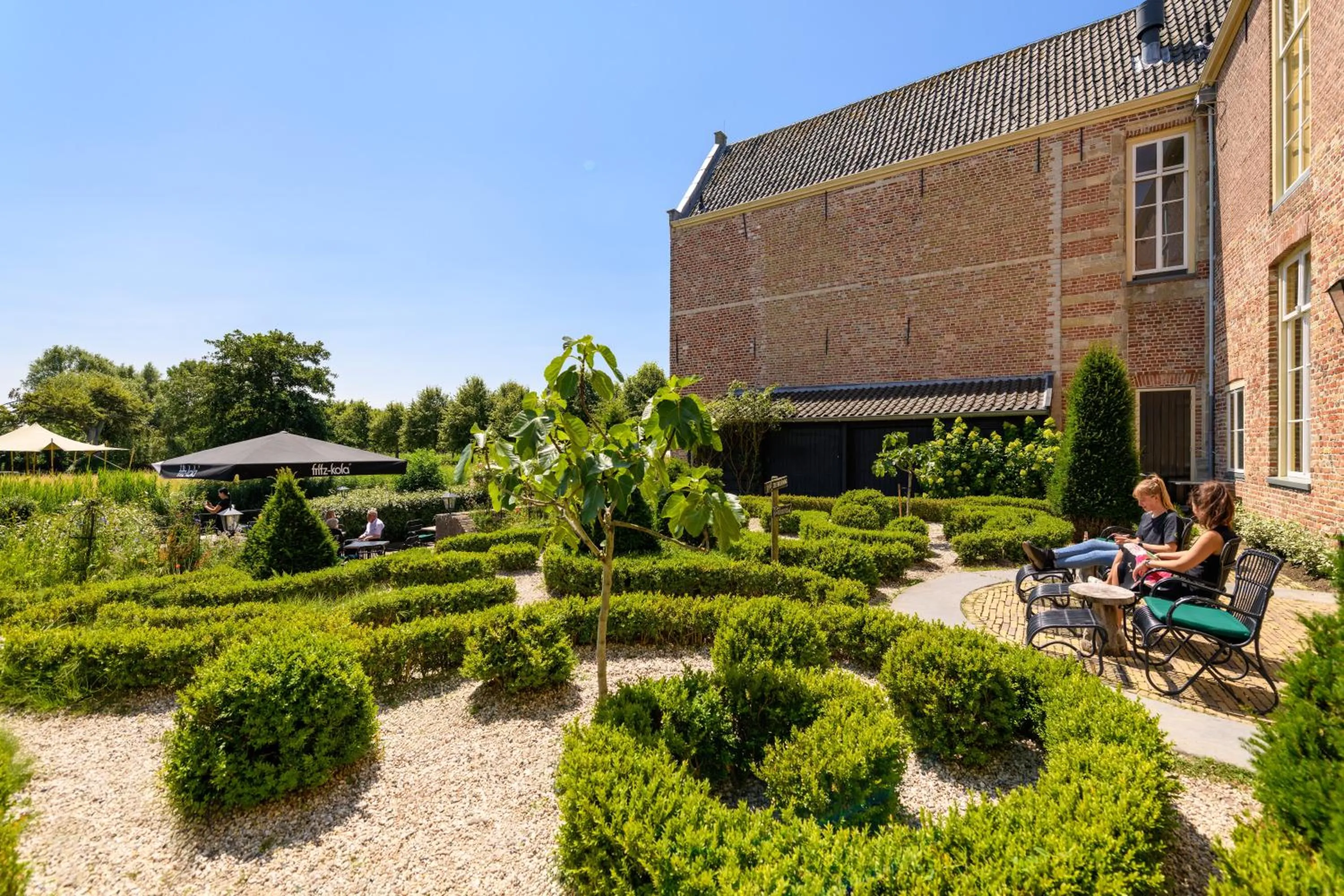 Garden in Stayokay Hostel Domburg