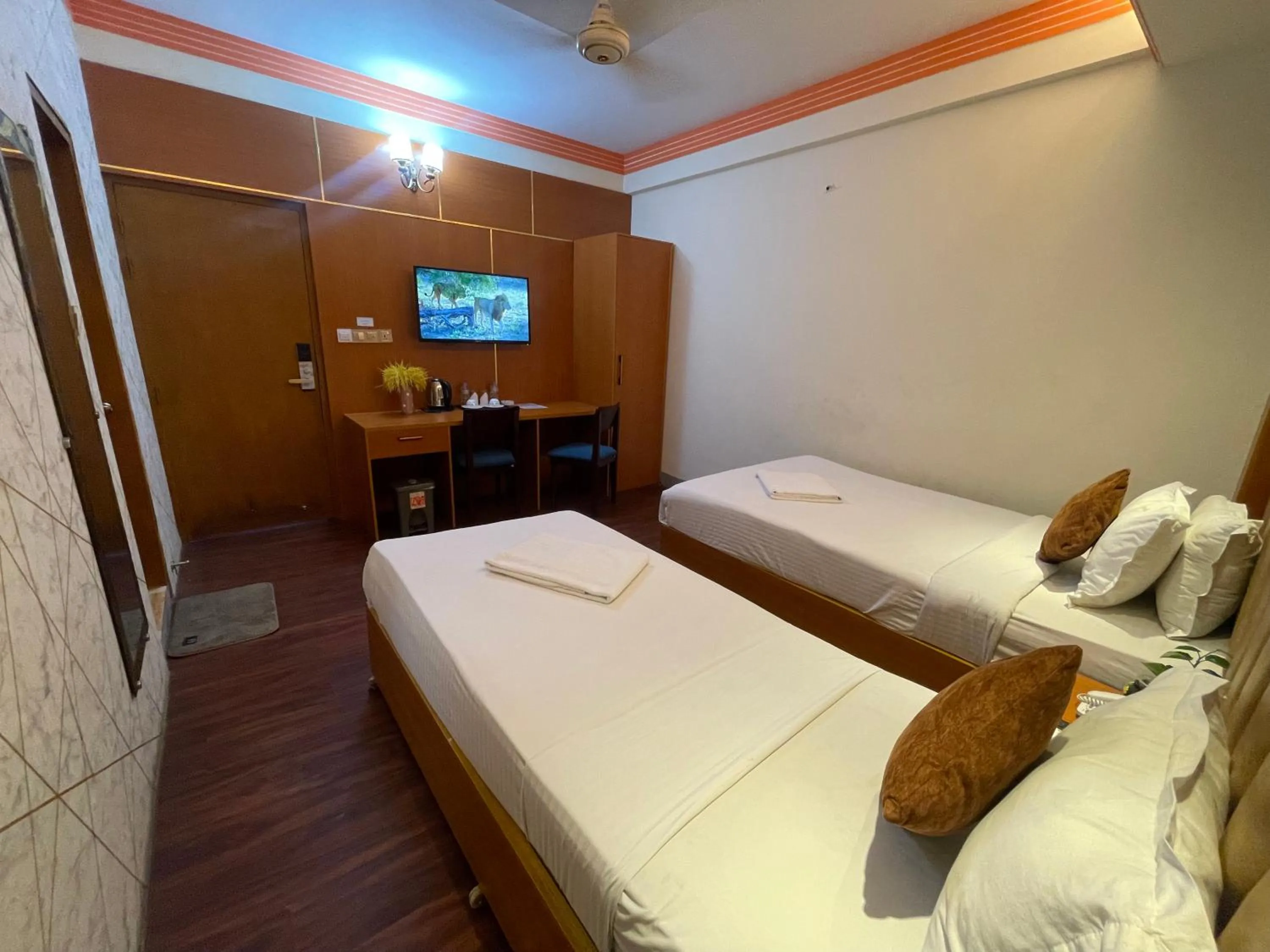 Bed in Hotel Rosewood Uttara