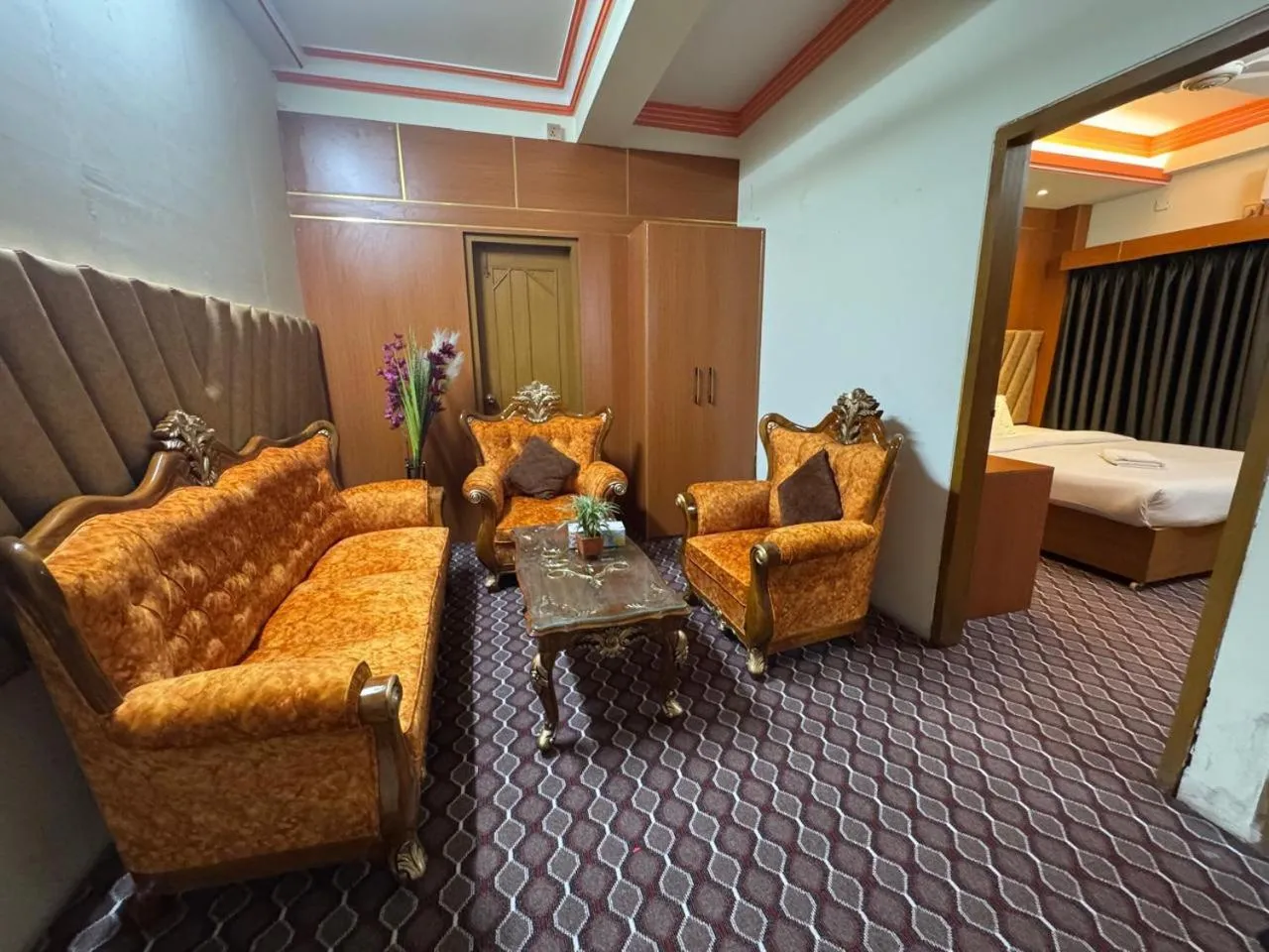 Bed in Hotel Rosewood Uttara