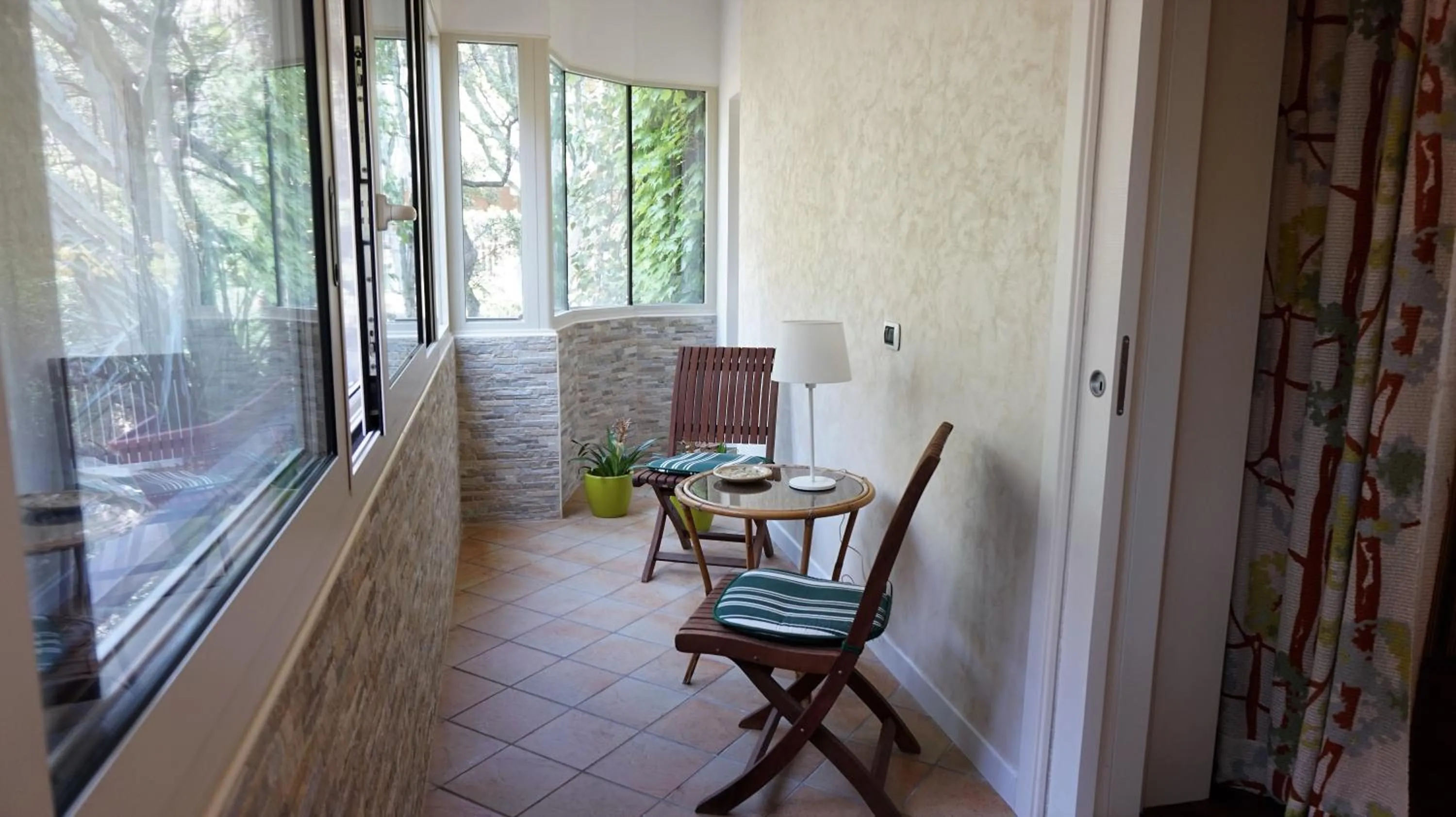 Balcony/Terrace in La Cittadella Residence Città Universitaria Policlinico Catania