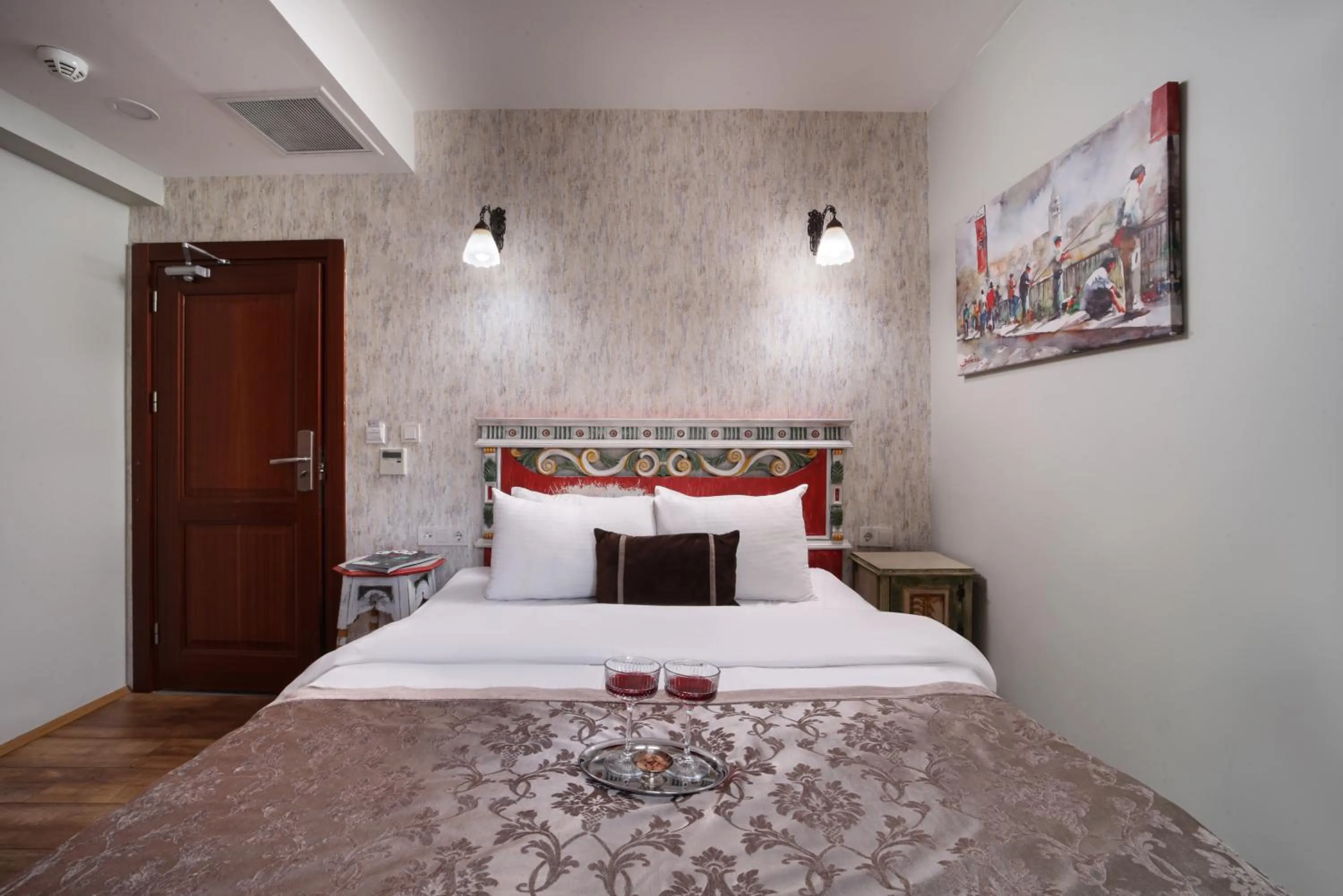 Bed in Oriella Hotel - Istanbul Taksim