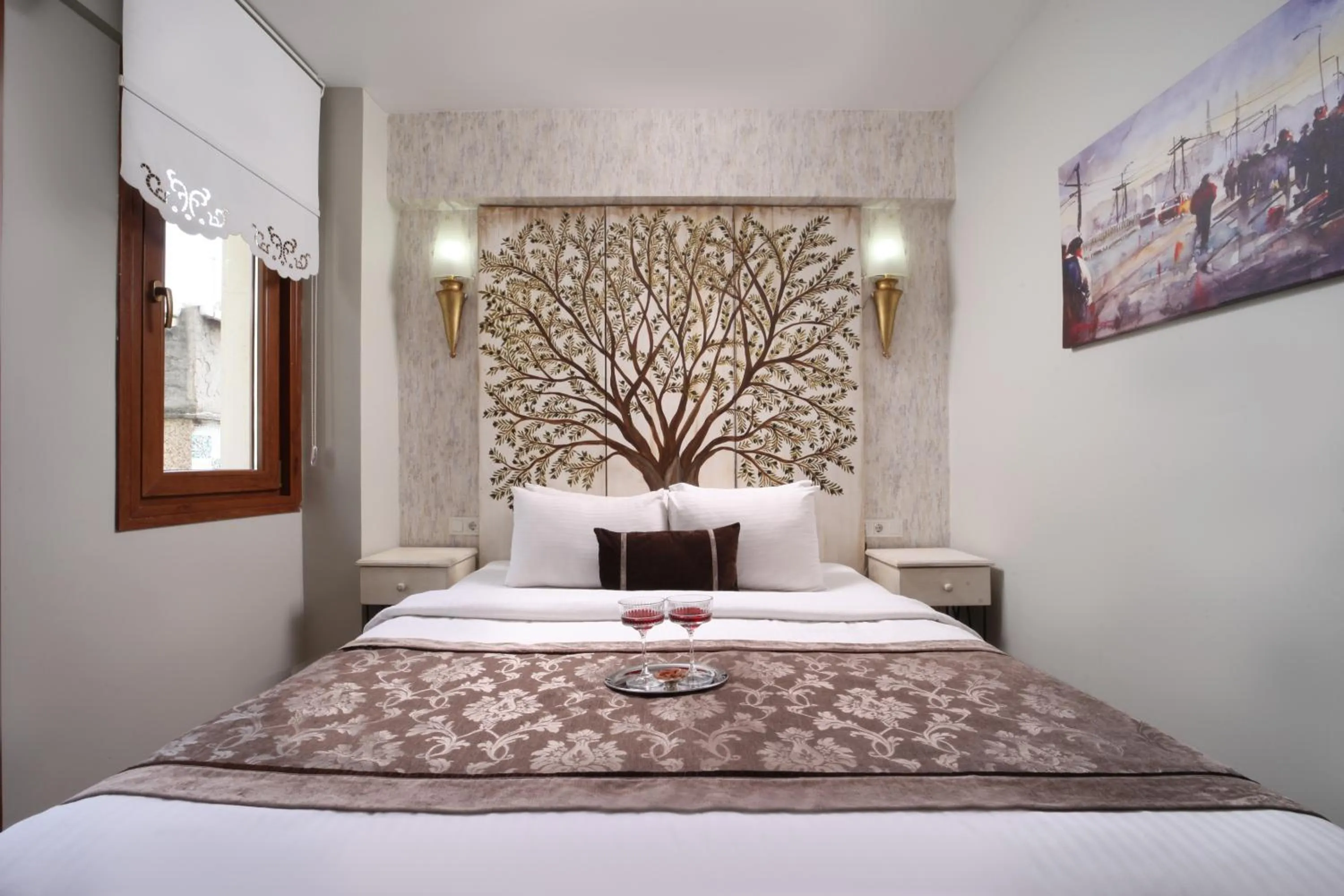 Bed in Oriella Hotel - Istanbul Taksim
