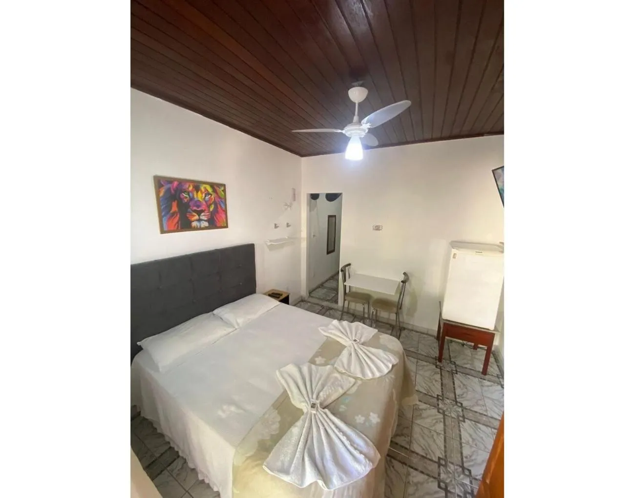 Property building, Bed in Pousada Ninho da Coruja
