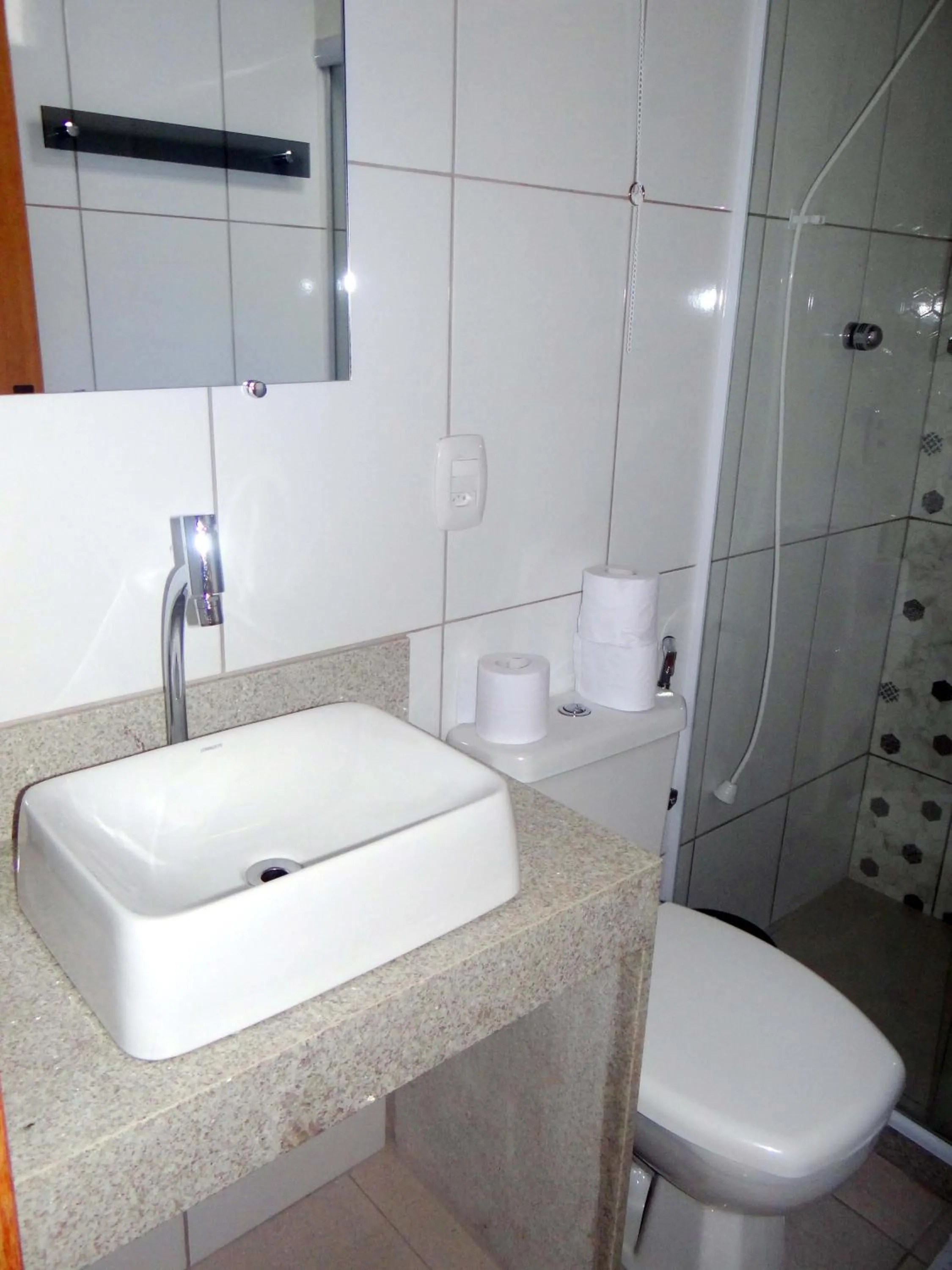 Bathroom in Pousada Ninho da Coruja