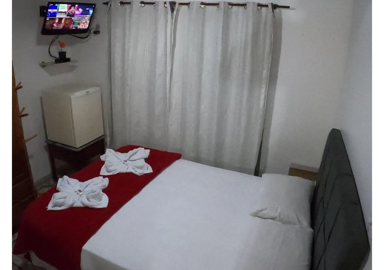 Property building, Bed in Pousada Ninho da Coruja