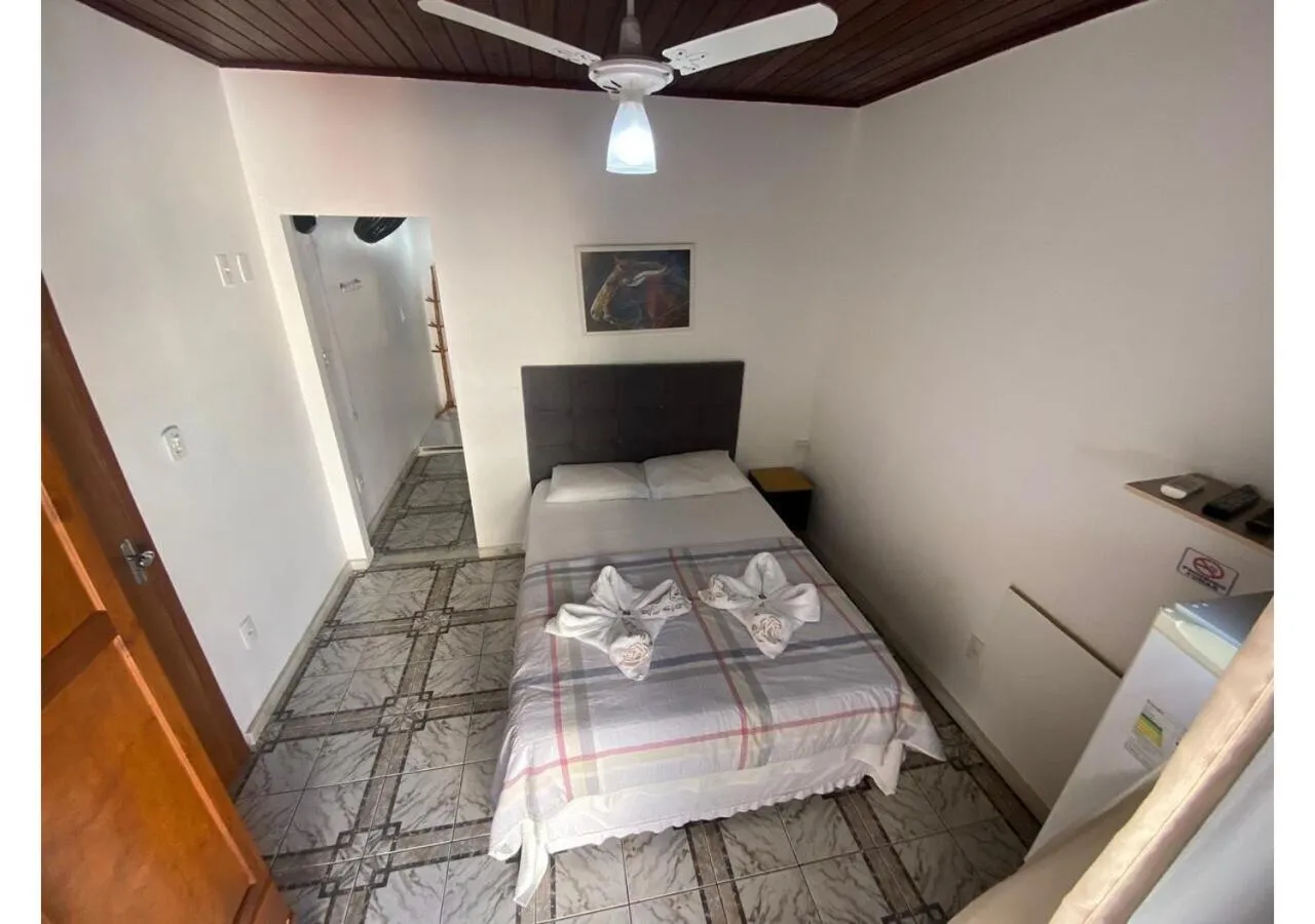 Property building, Bed in Pousada Ninho da Coruja