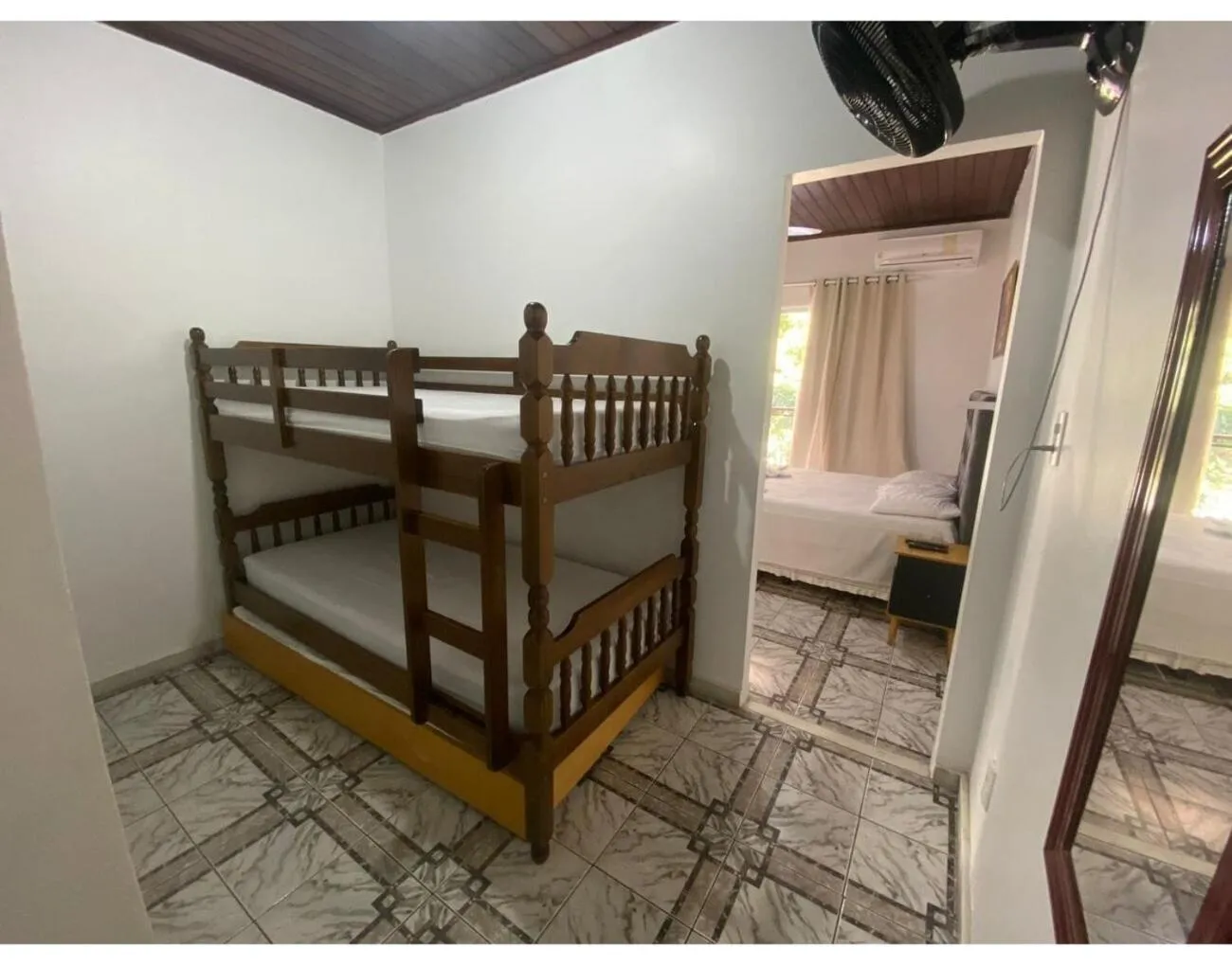 Property building, Bed in Pousada Ninho da Coruja