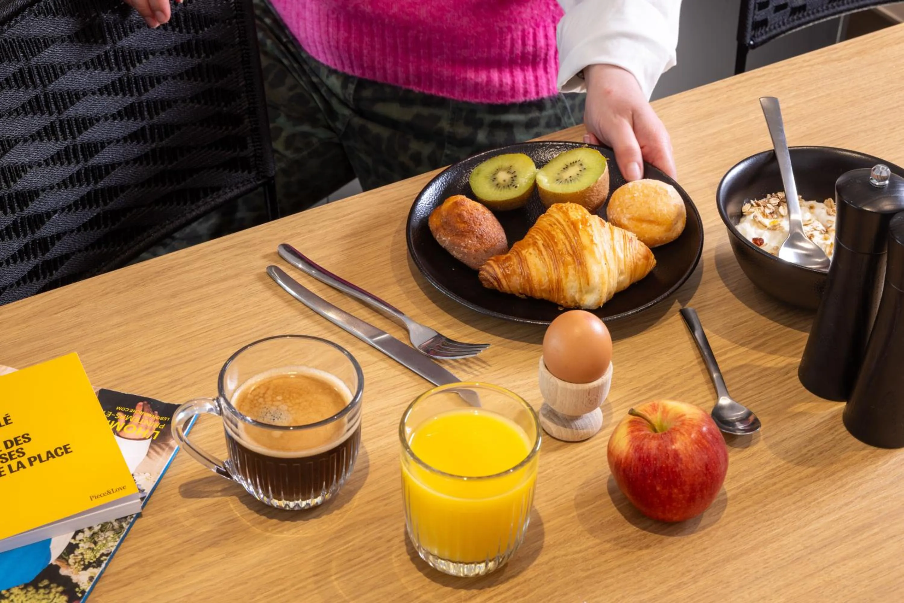 Breakfast in Korner Saint Marcel