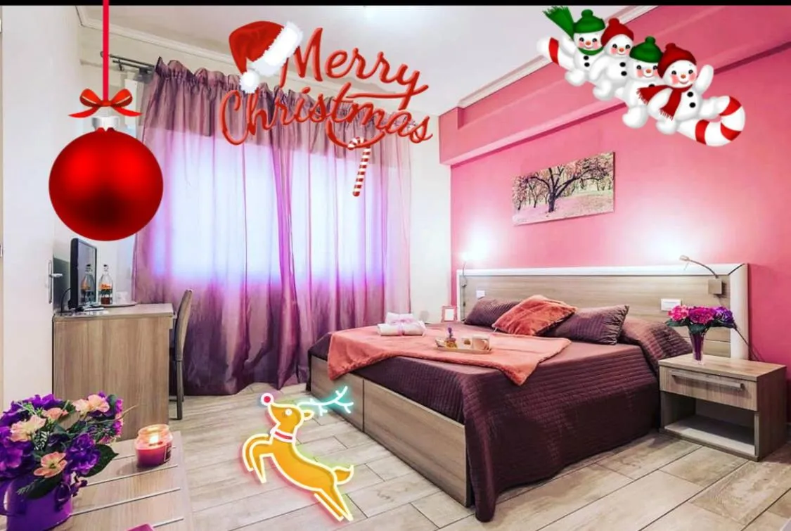 Bed in Suite Room Fiumicino