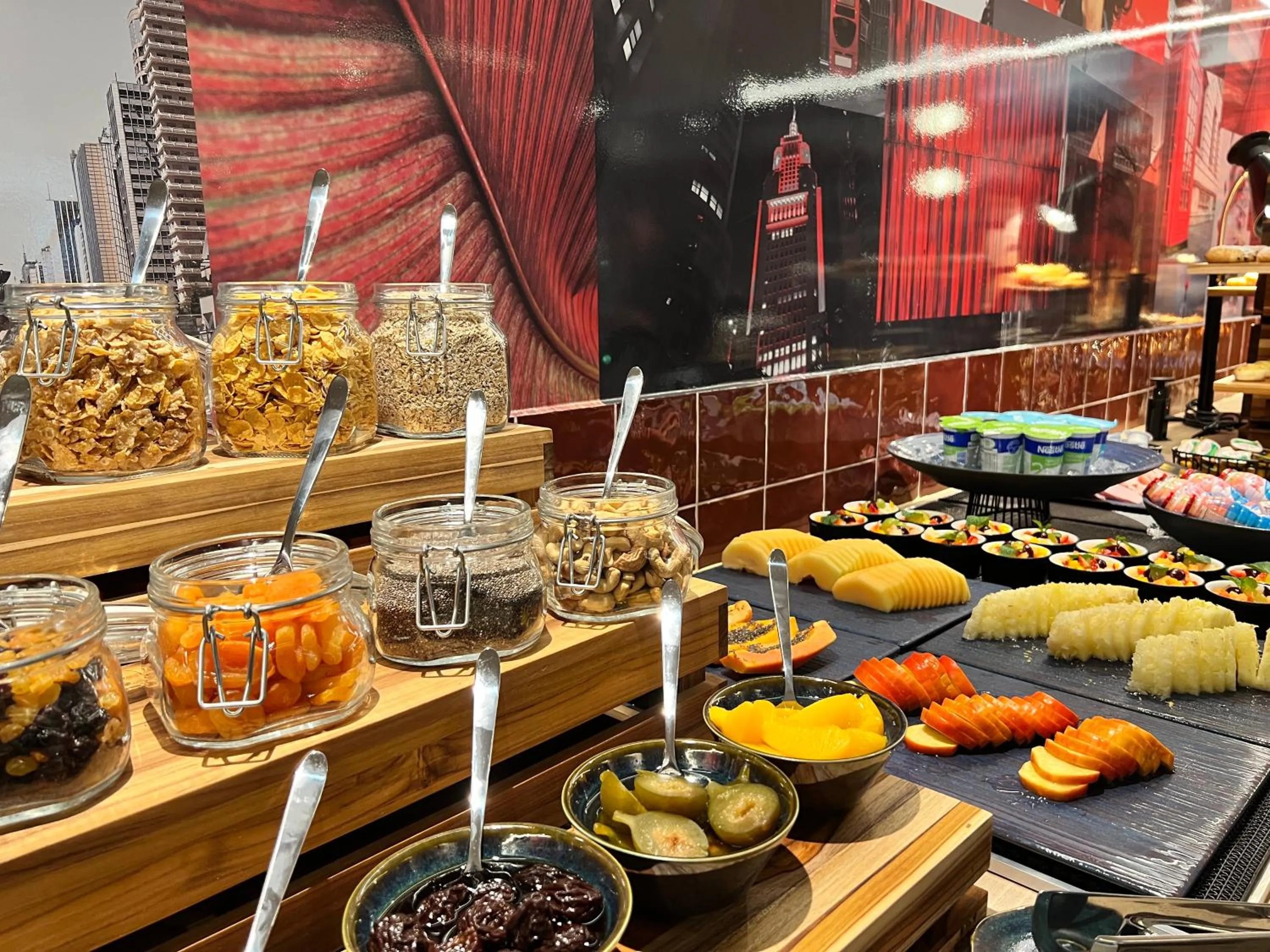 Breakfast in Radisson RED Ibirapuera