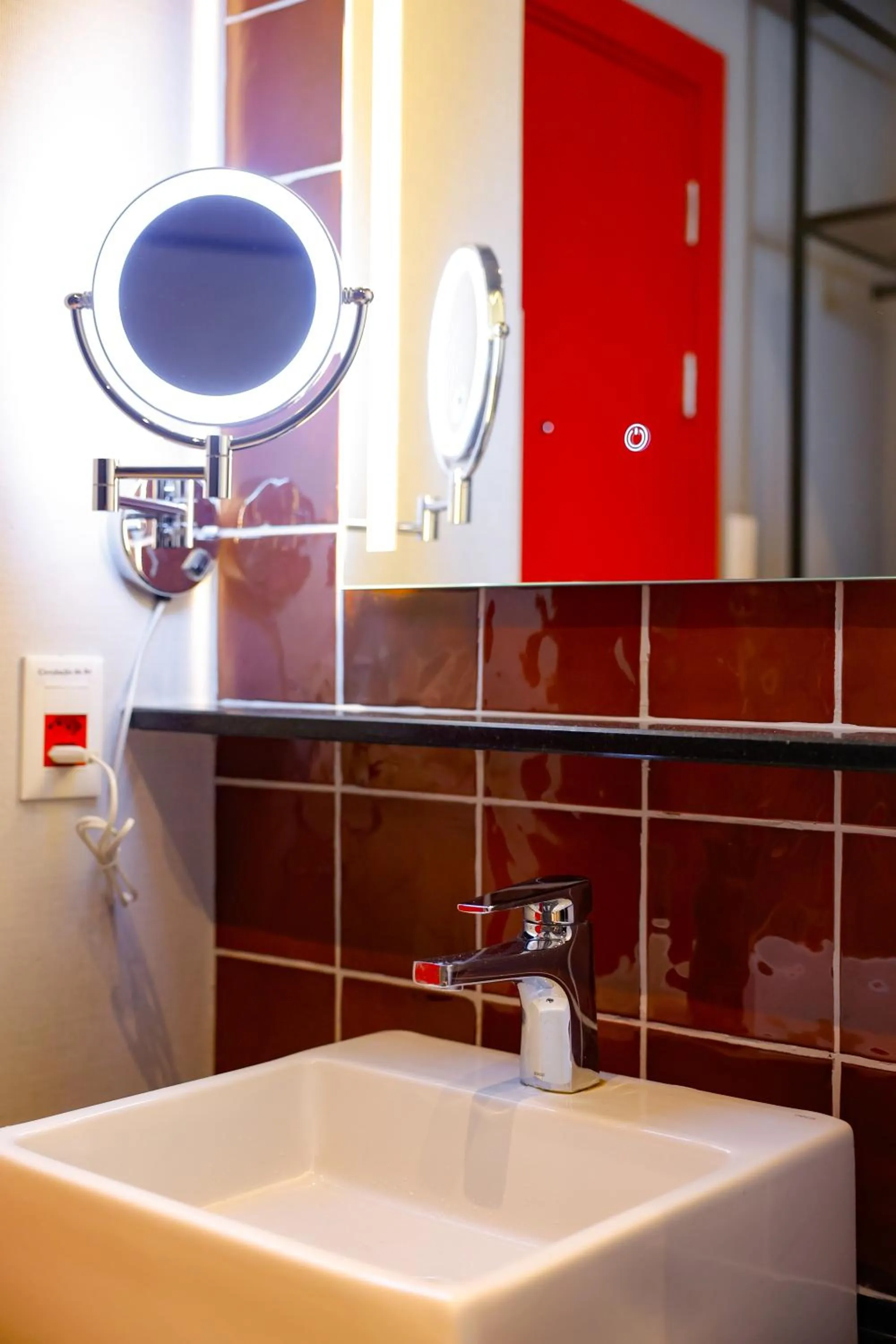 Bathroom in Radisson RED Ibirapuera