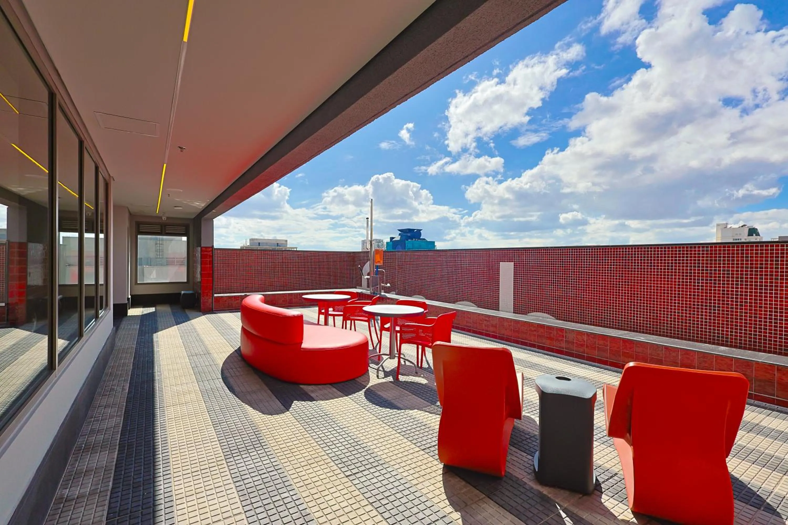 Balcony/Terrace in Radisson RED Ibirapuera