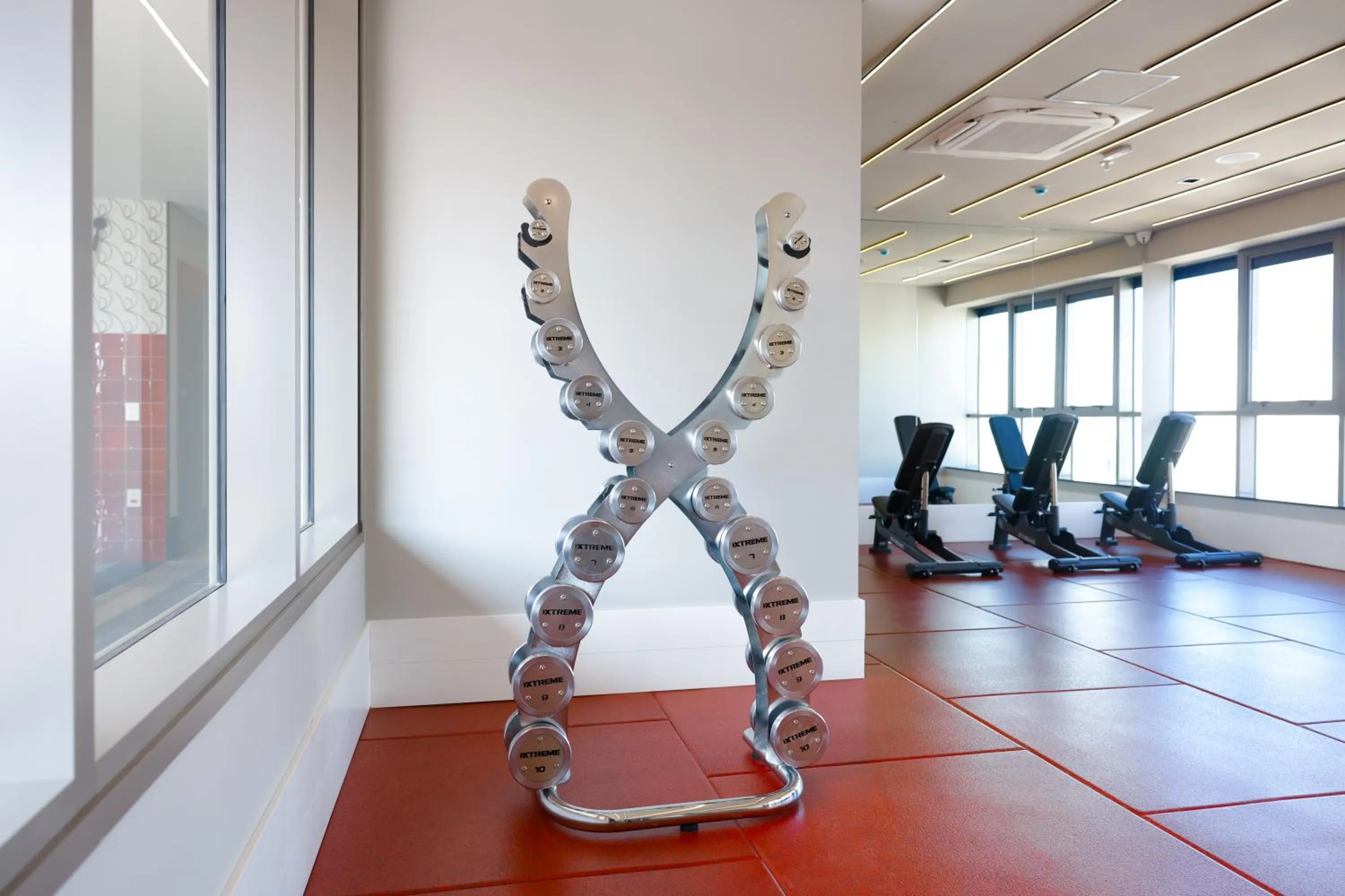 Fitness centre/facilities in Radisson RED Ibirapuera