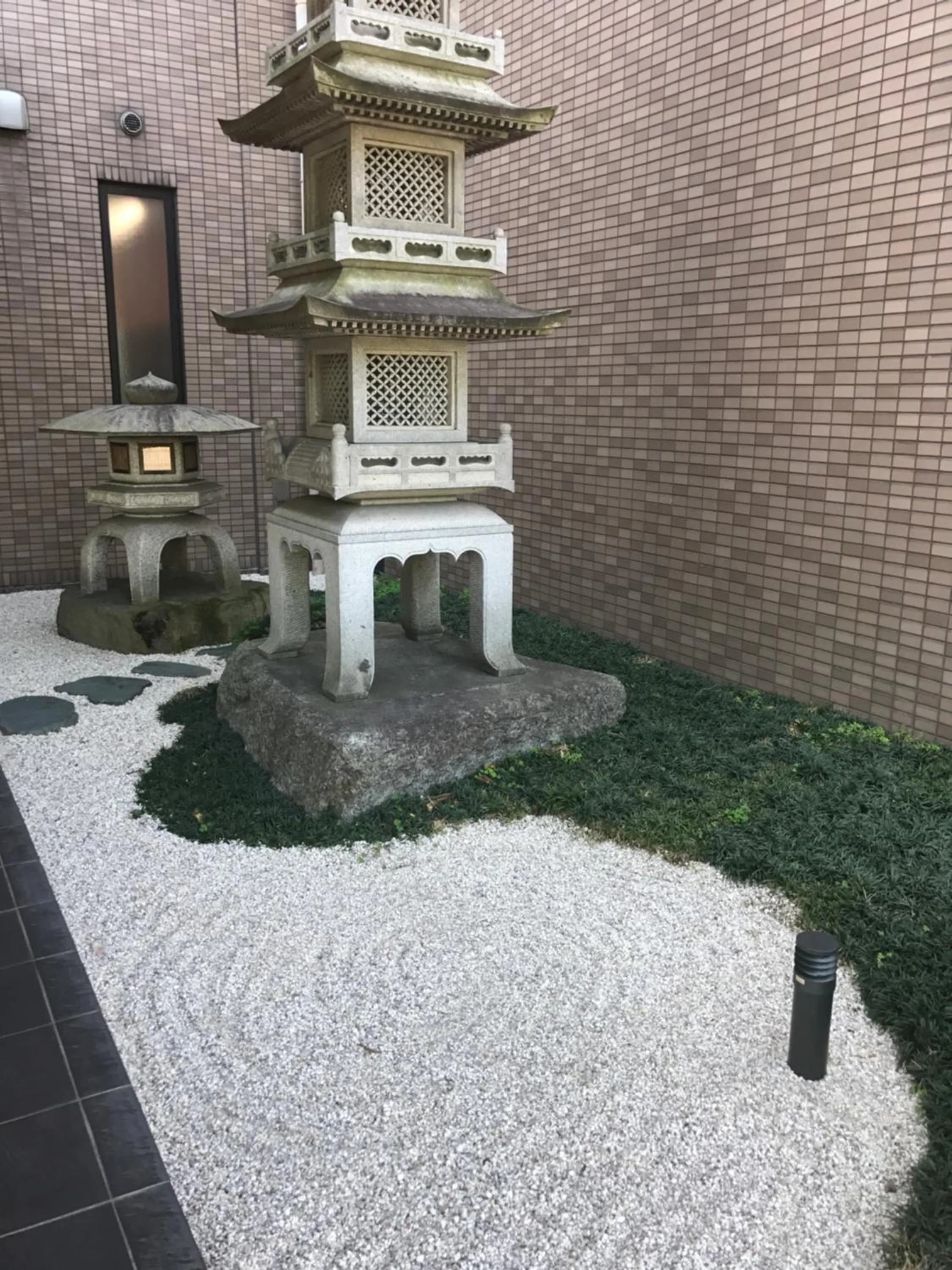 Garden in Royal Hotel Uohachi