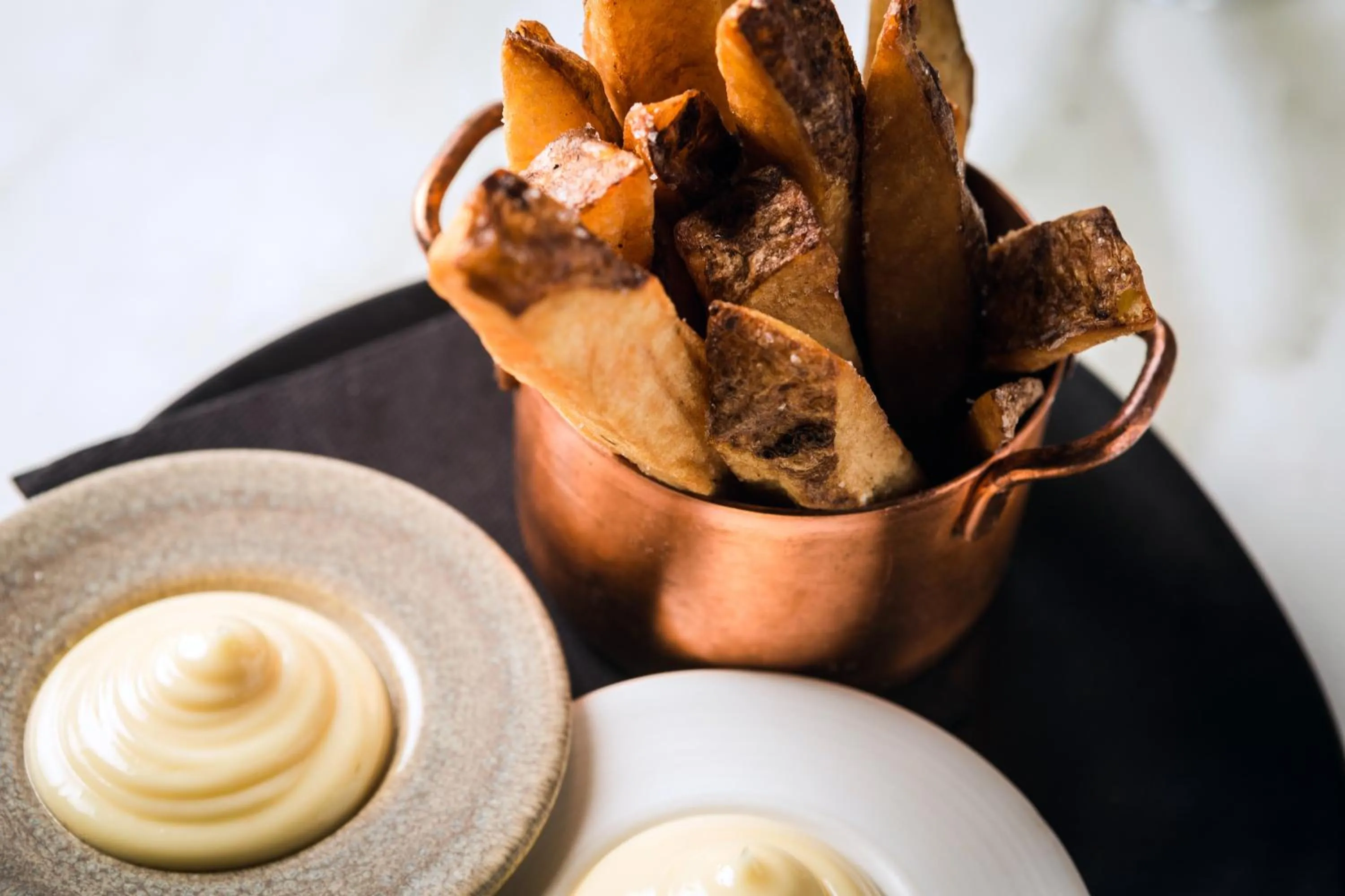 Food close-up in Coppersmith Hotel