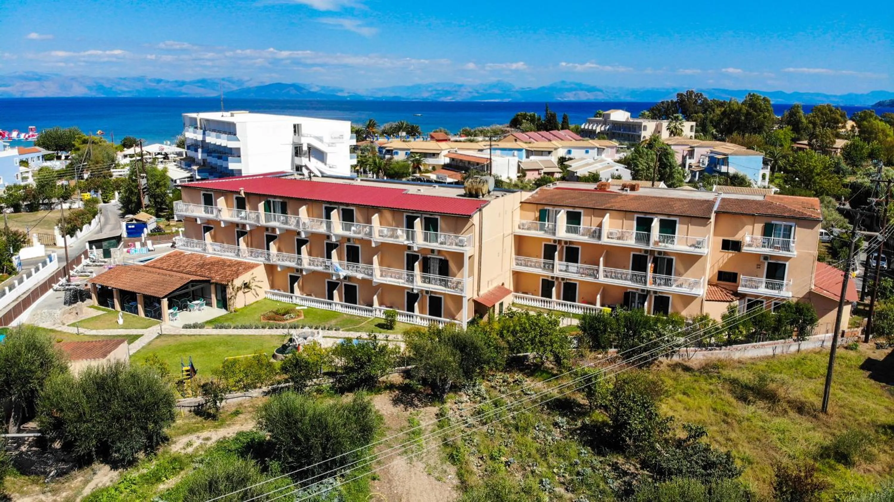 Bird's eye view in SeaBird Hotel