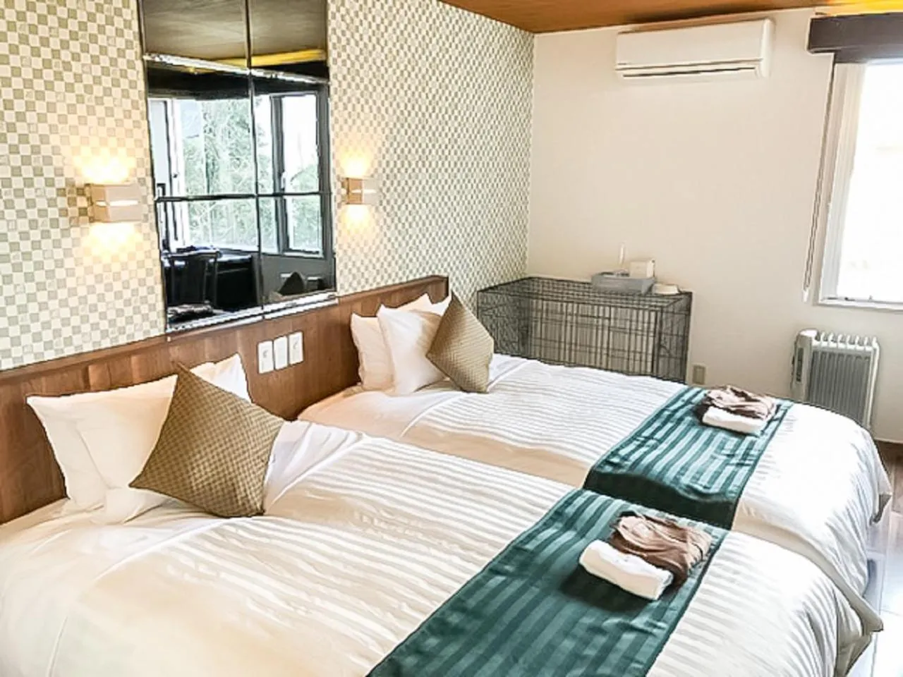 Bathroom, Bed in LiVEMAX RESORT Ito Kawana