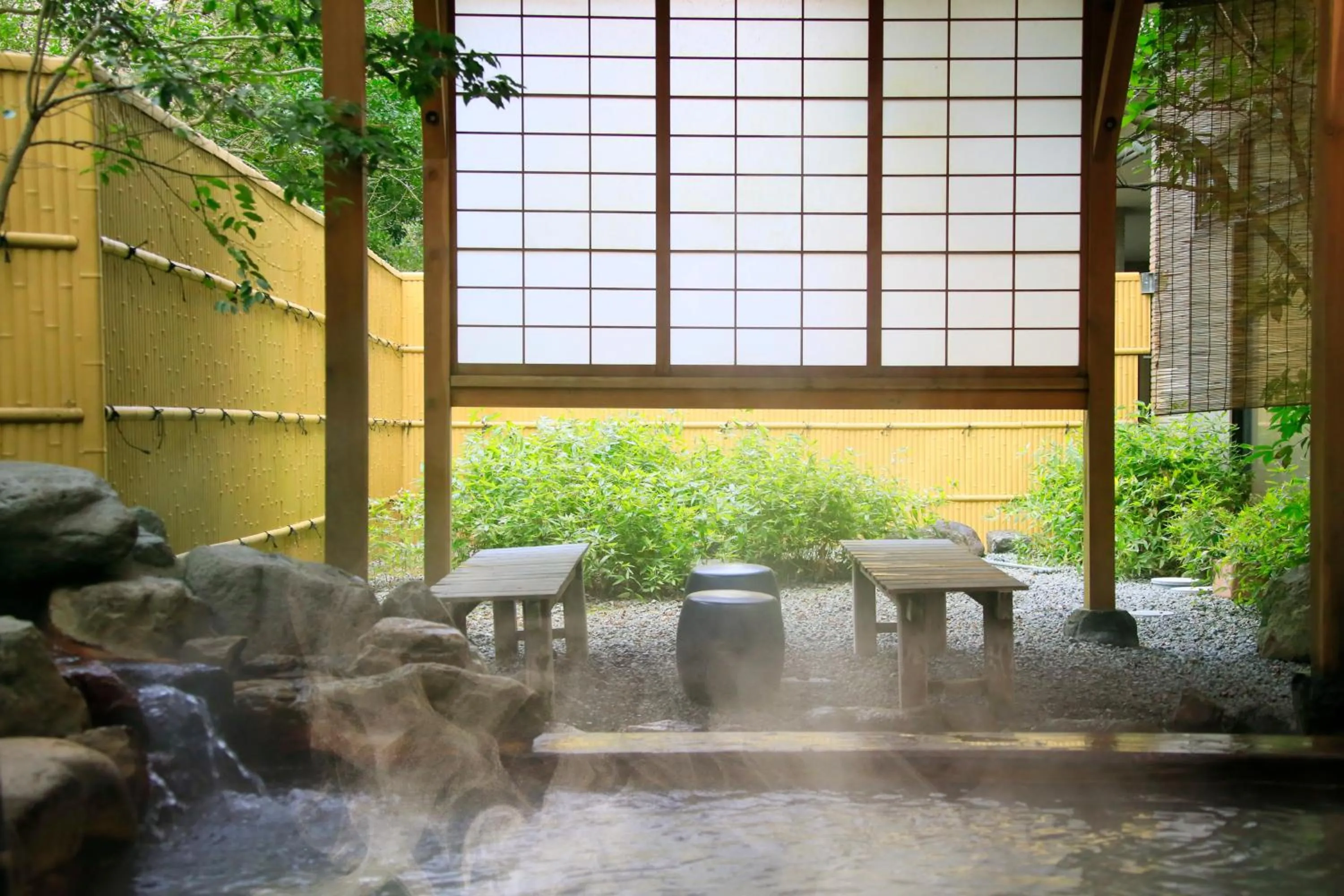 Hot Spring Bath in Recove Hakone