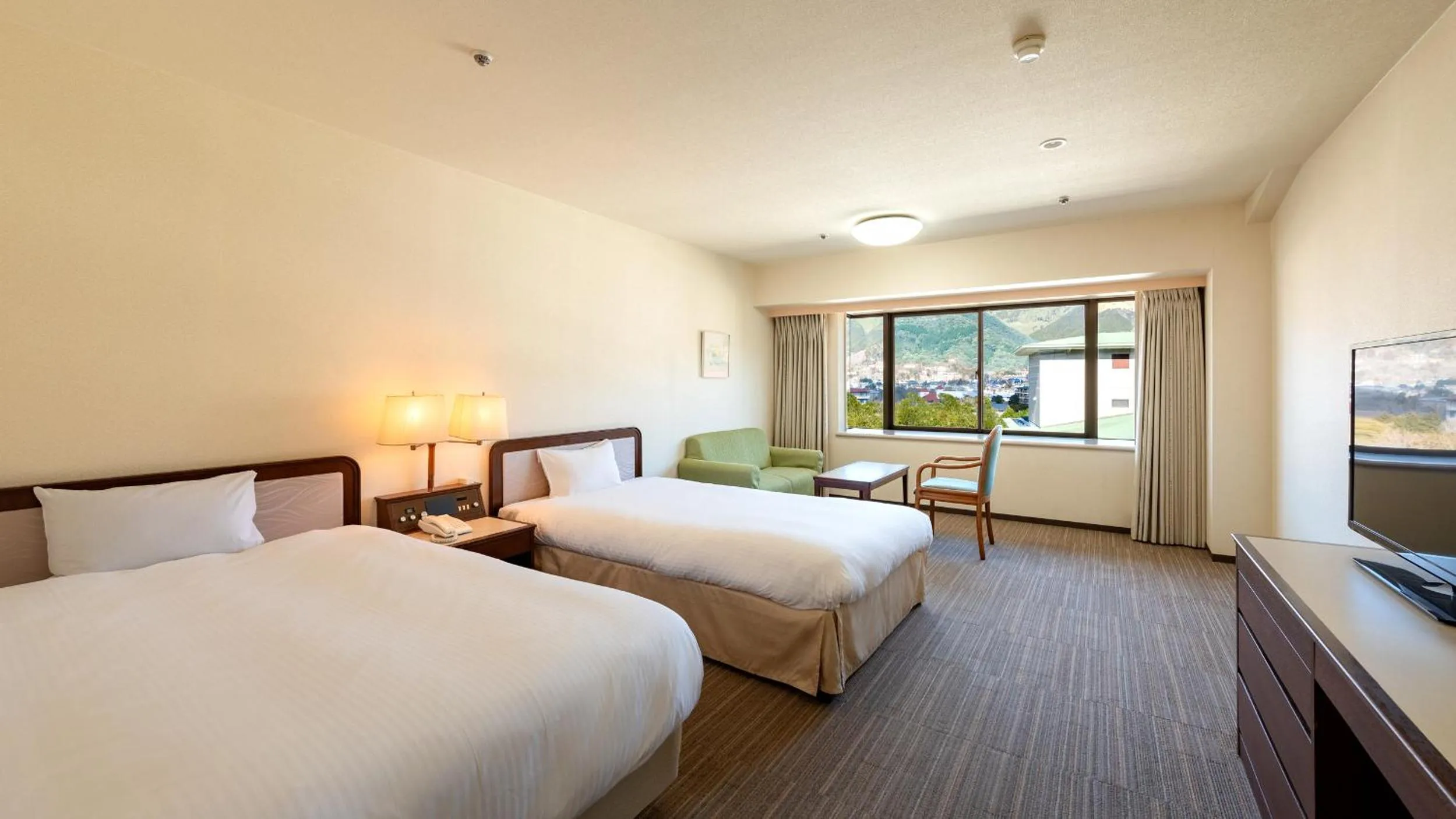 Photo of the whole room, Bed in Recove Hakone