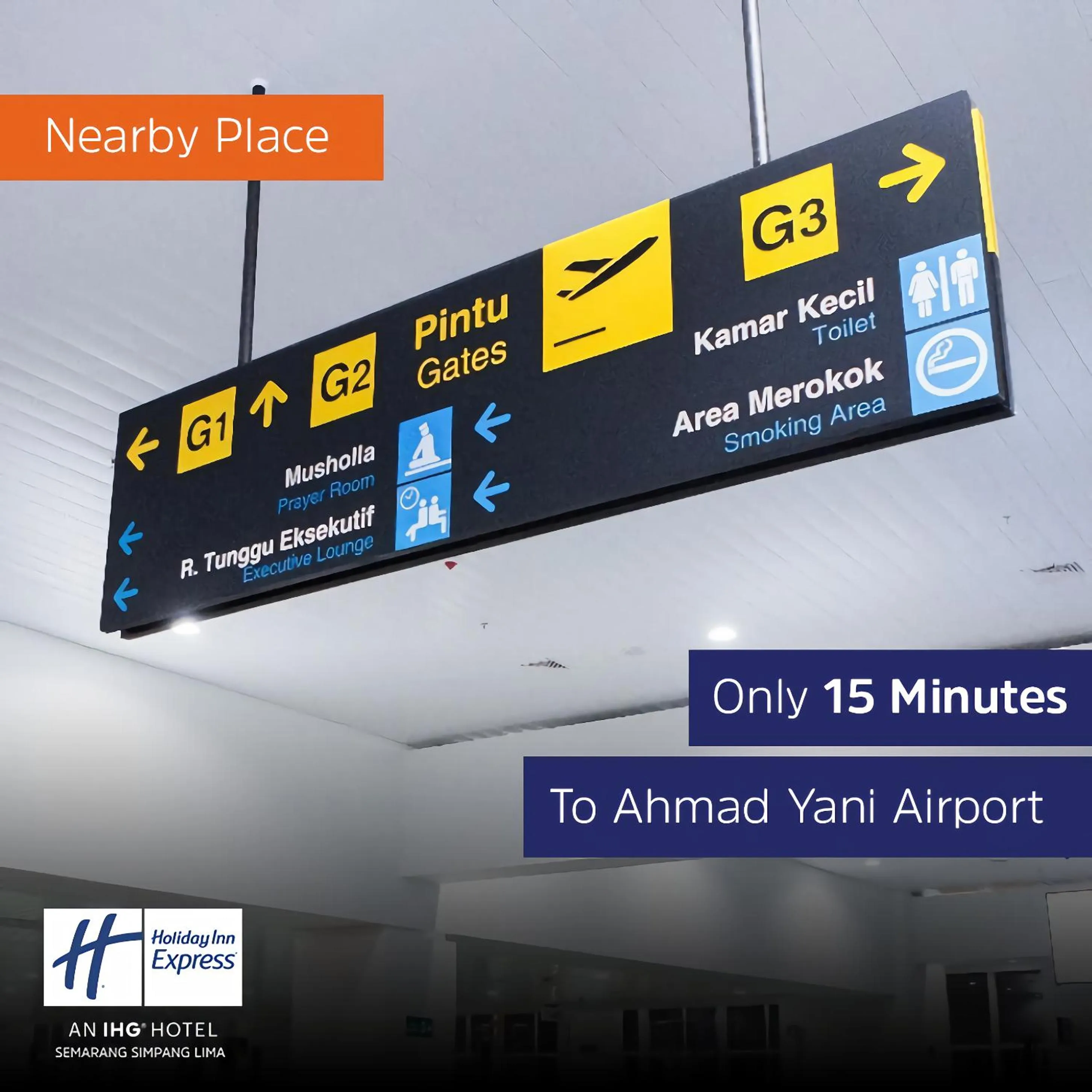 Area and facilities in Holiday Inn Express Semarang Simpang Lima by IHG