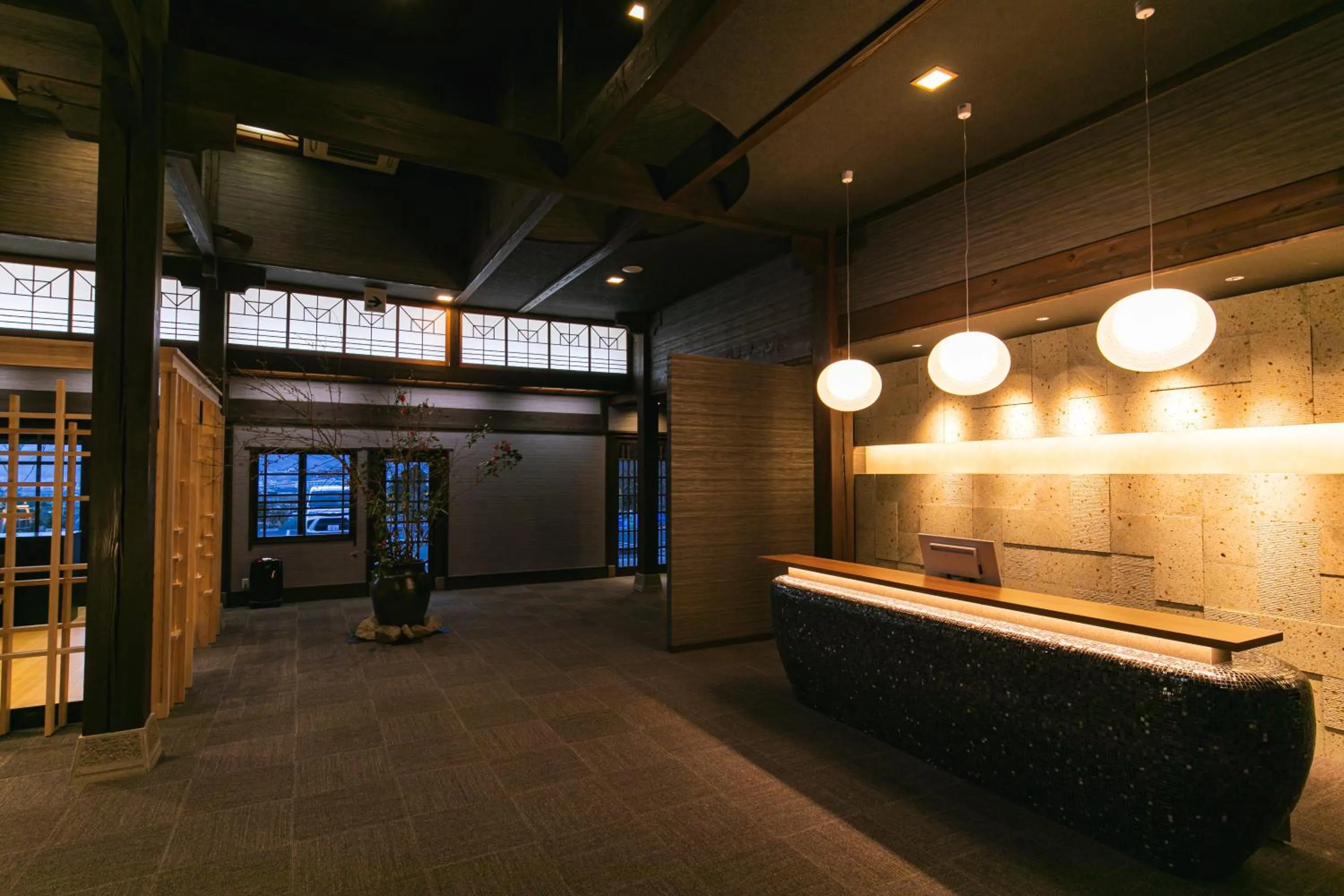 Lobby or reception in Baien