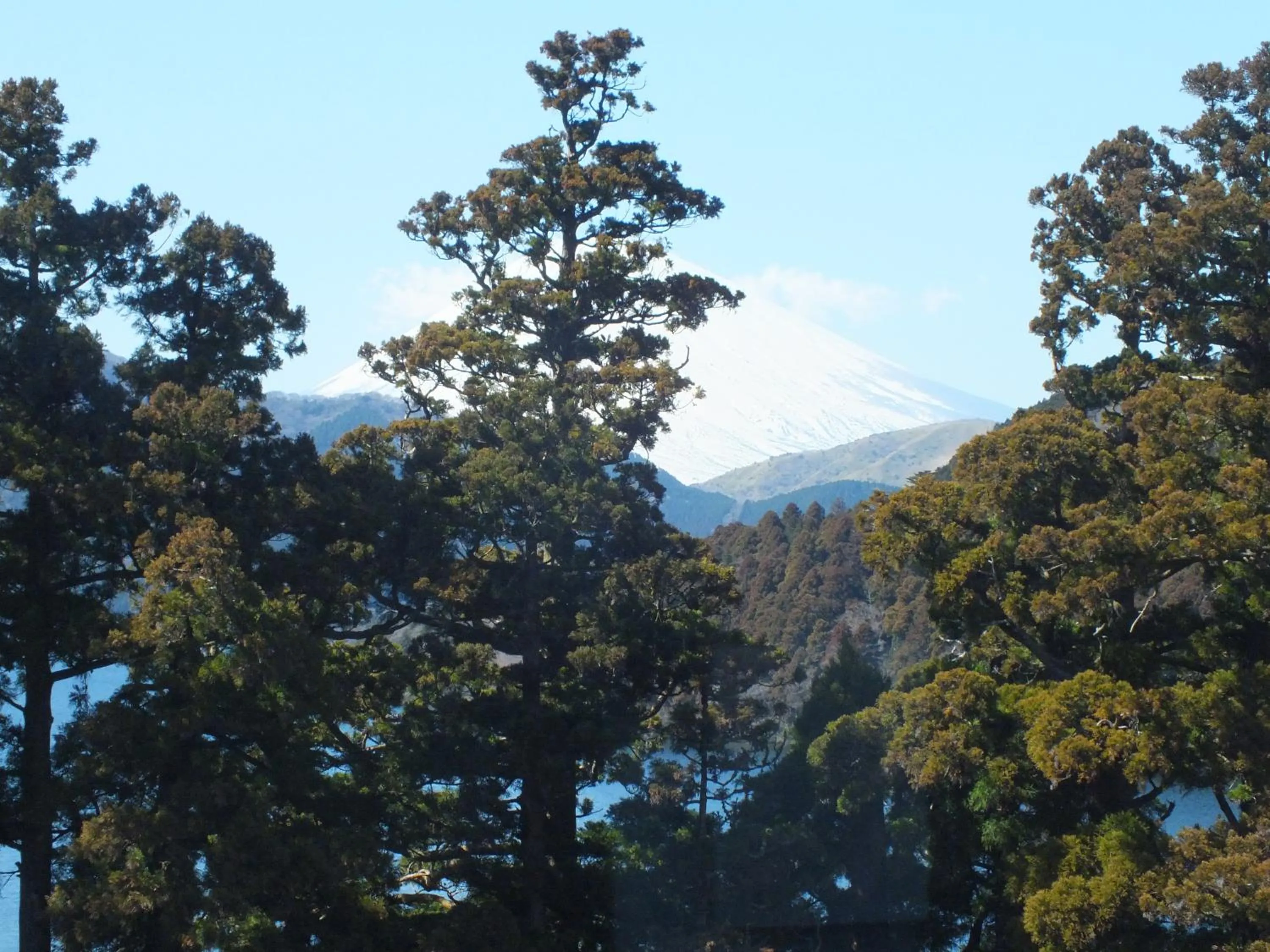 Mountain view in Hananoyado Fukuya