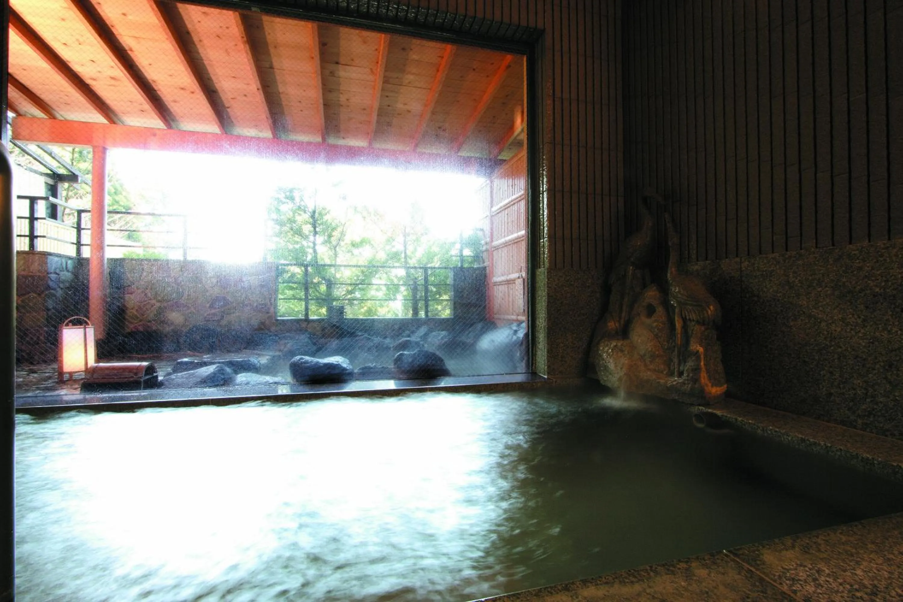 Hot Spring Bath in Hananoyado Fukuya