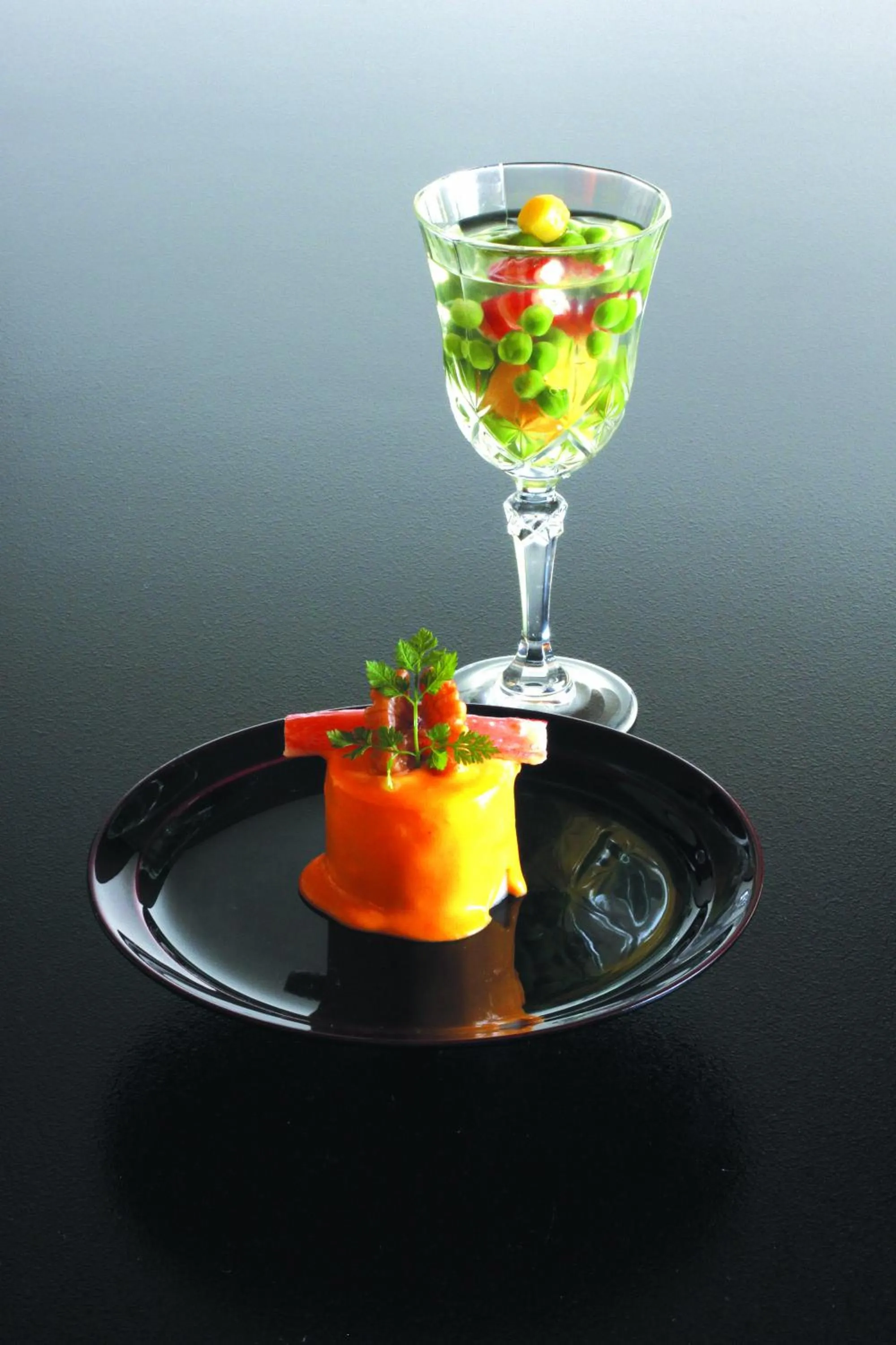 Food close-up in Hananoyado Fukuya