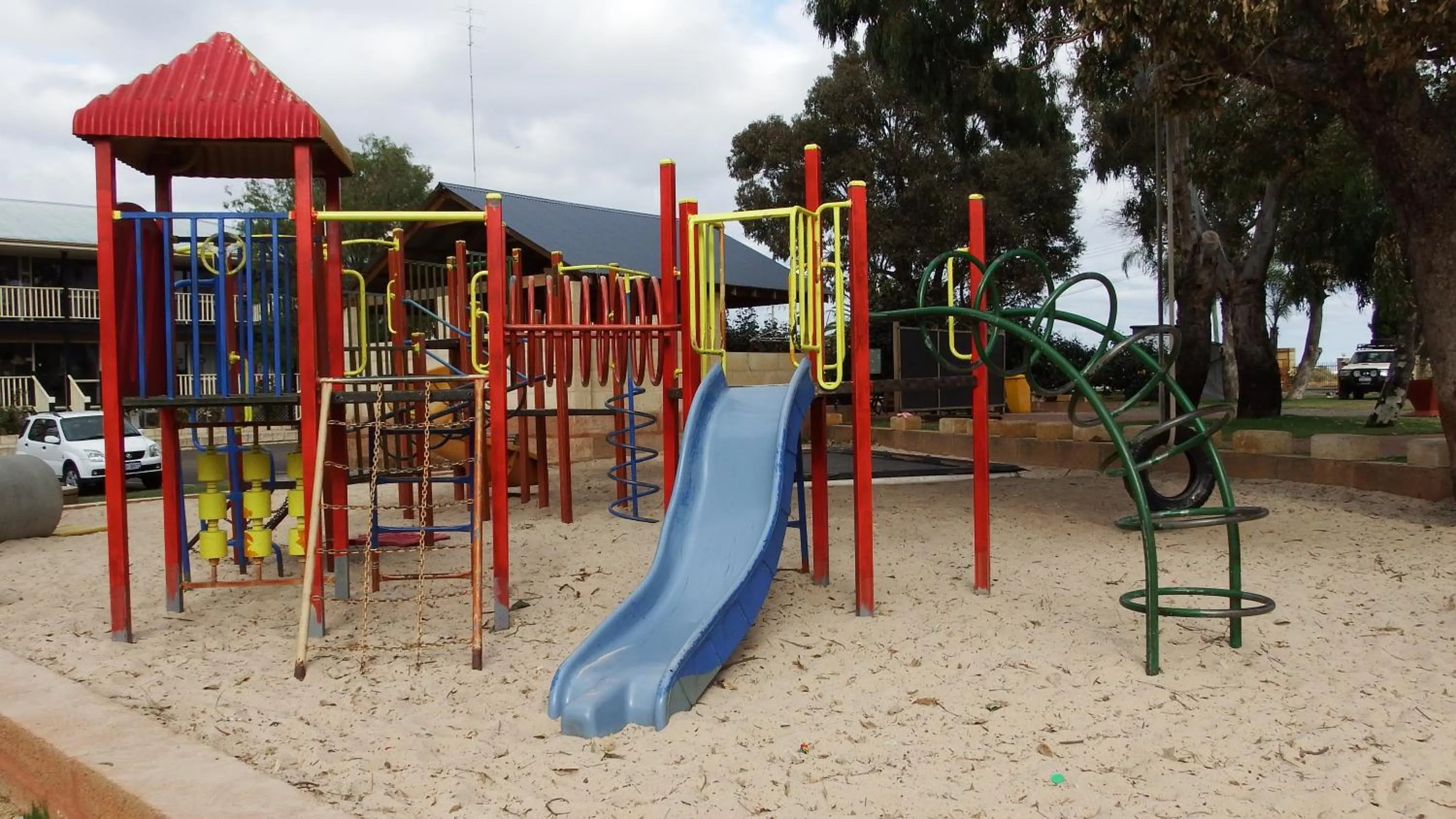 Children play ground in Australind Tourist Park