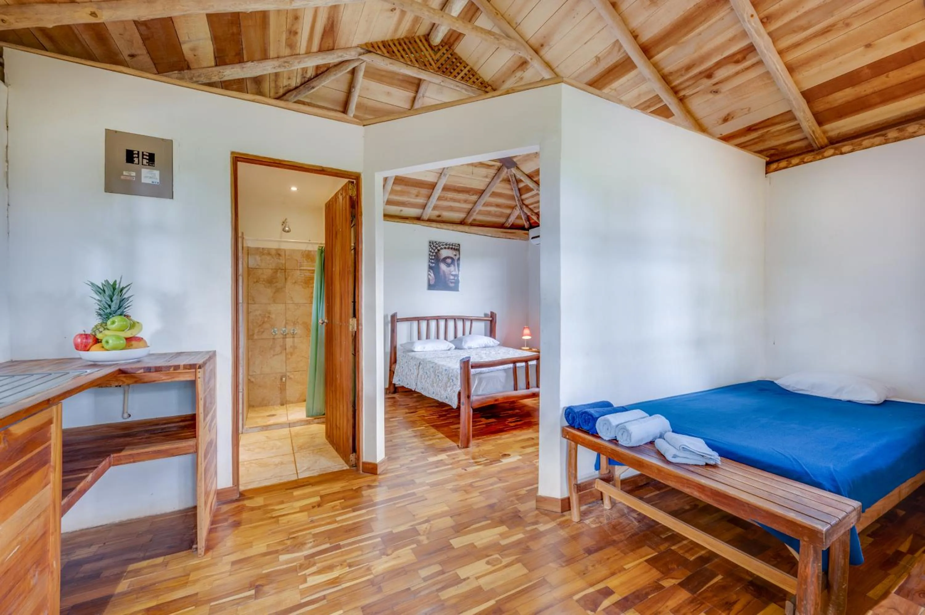 Bedroom in El Sabanero Eco Lodge