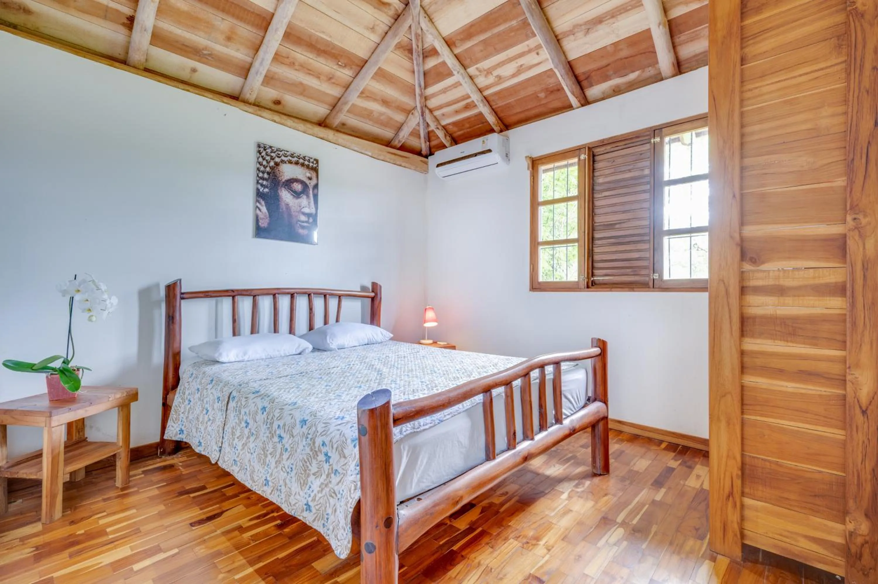 Bedroom in El Sabanero Eco Lodge
