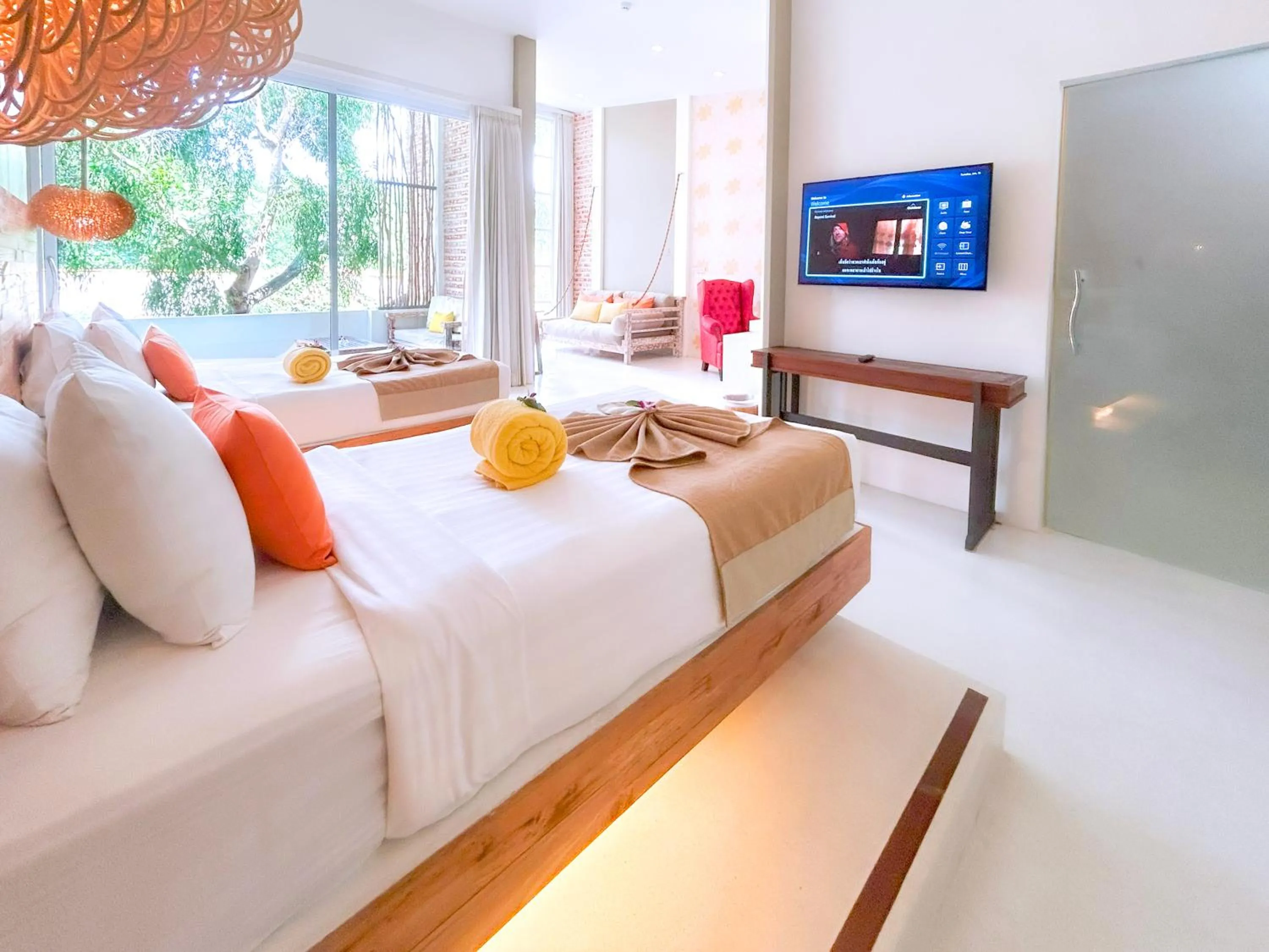 TV and multimedia, Bed in Summer Luxury Beach Resort & Spa