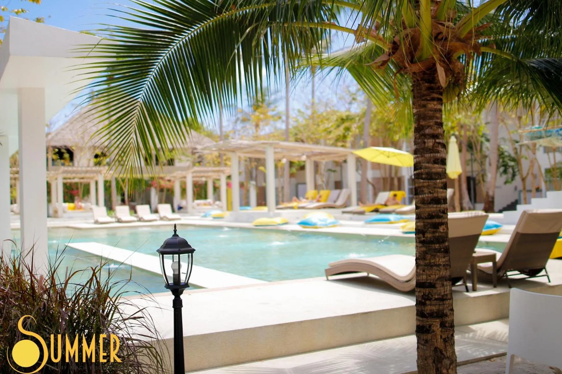 Swimming pool in Summer Luxury Beach Resort & Spa